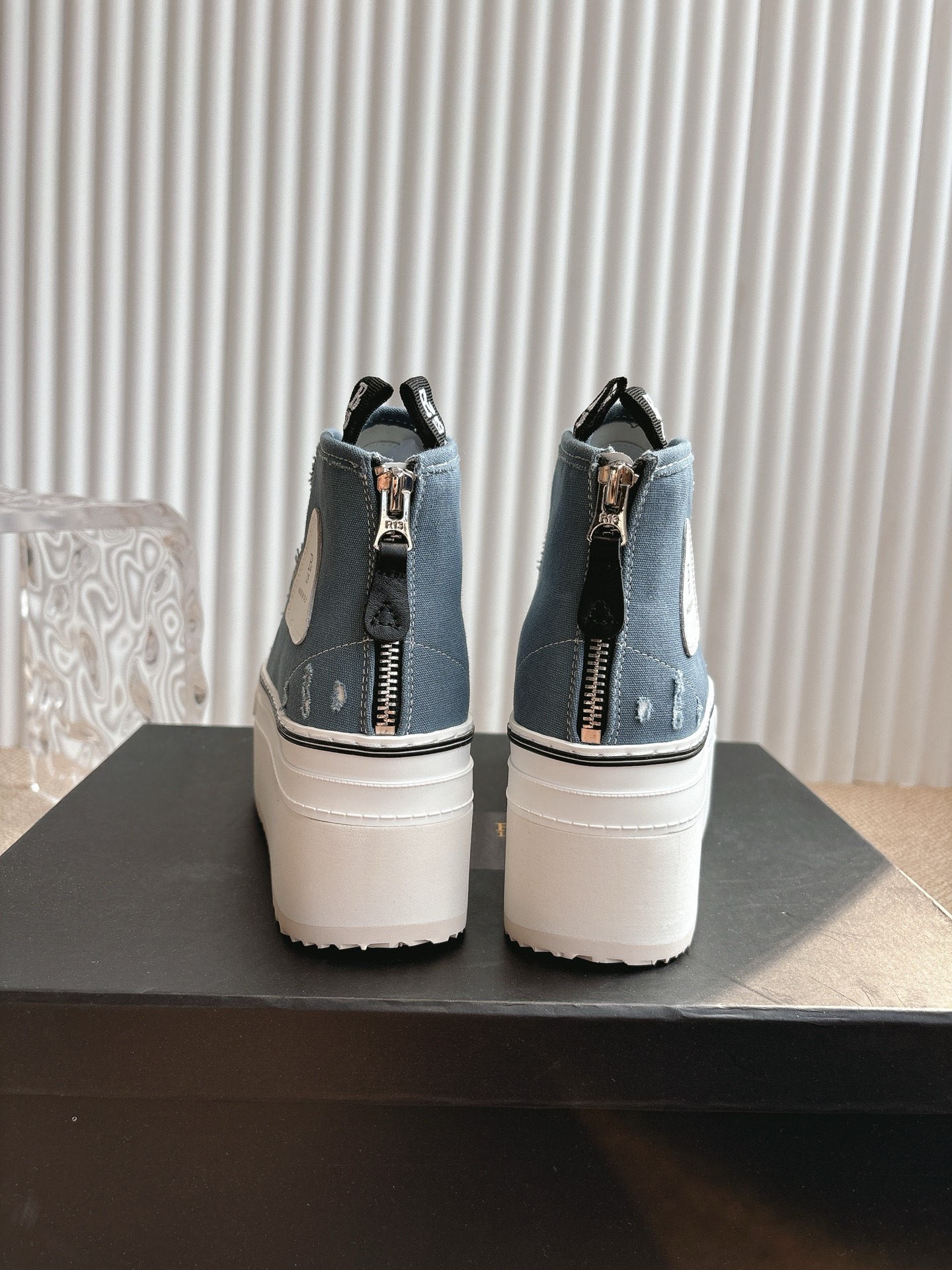 Trendy R13 Heel Shoes: 800 Pounds, Thick-Soled High Tops, Leisure Style! - 图片 7