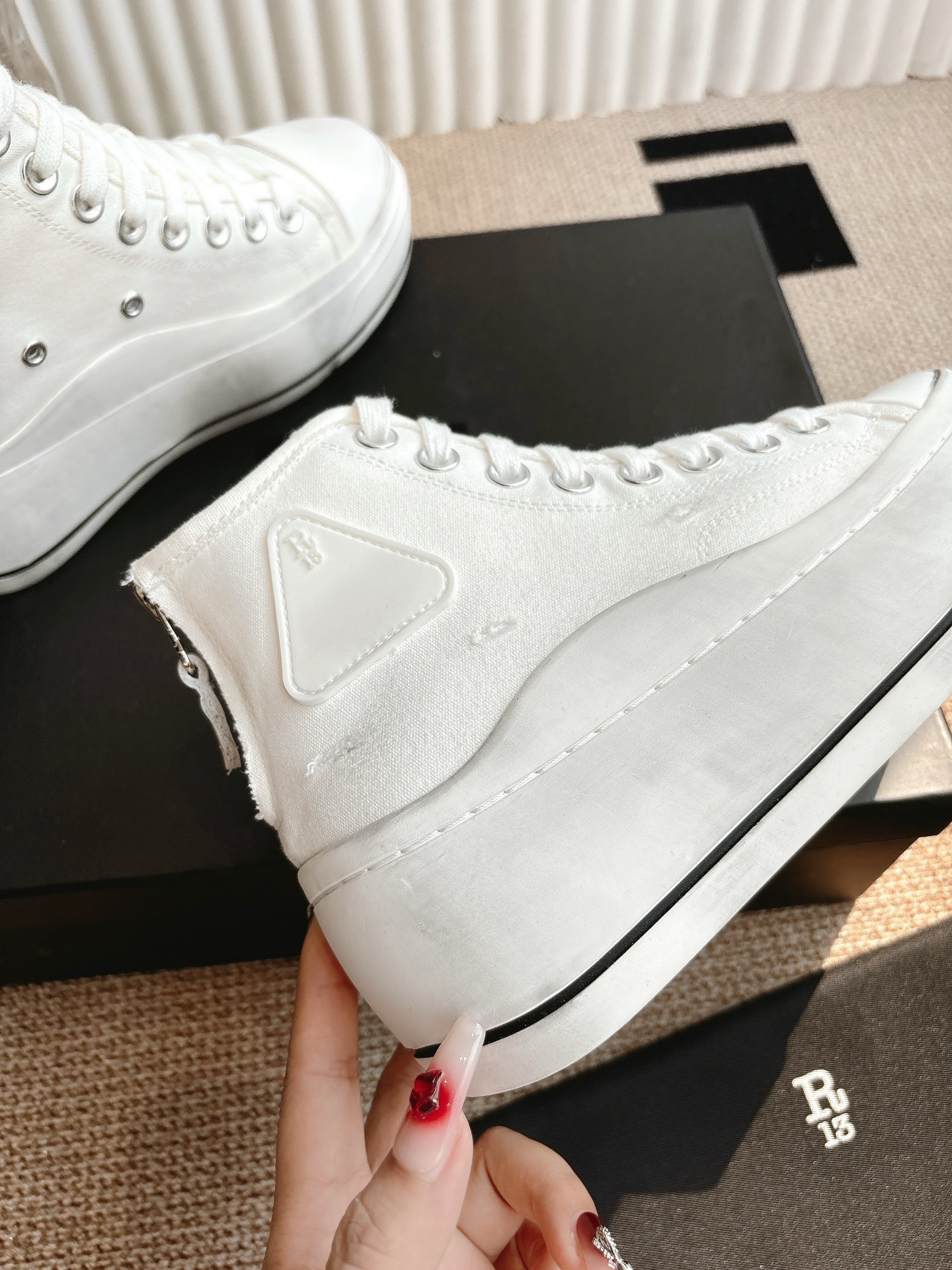 R13 Thick-Shoe Bands: Stylish High-Shoe Upgrade with 5.5-Second Leg Boost - 图片 8