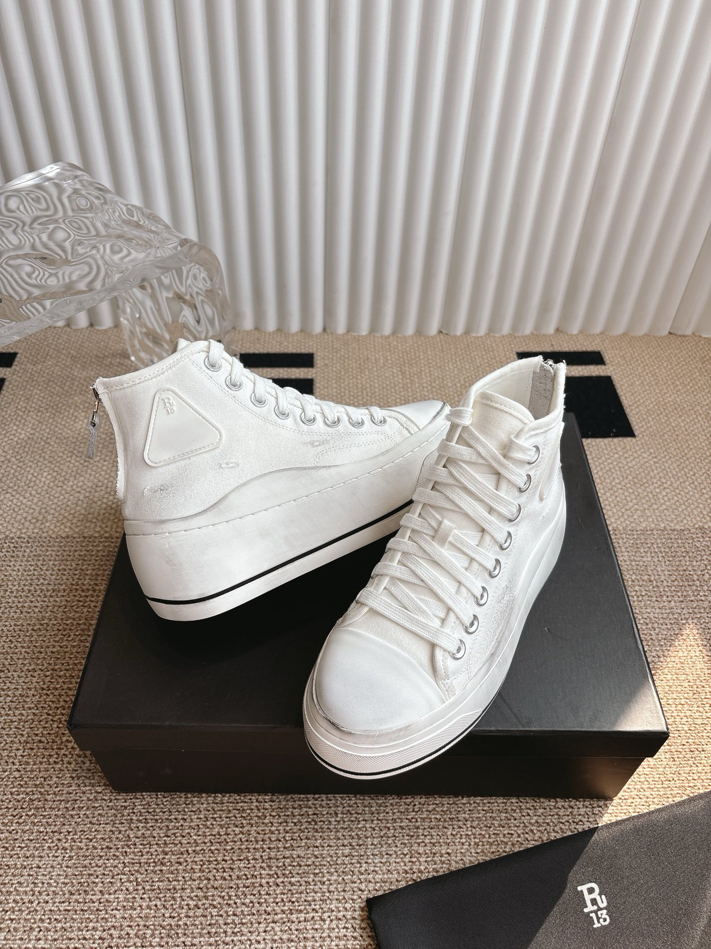 R13 Thick-Shoe Bands: Stylish High-Shoe Upgrade with 5.5-Second Leg Boost - 图片 5