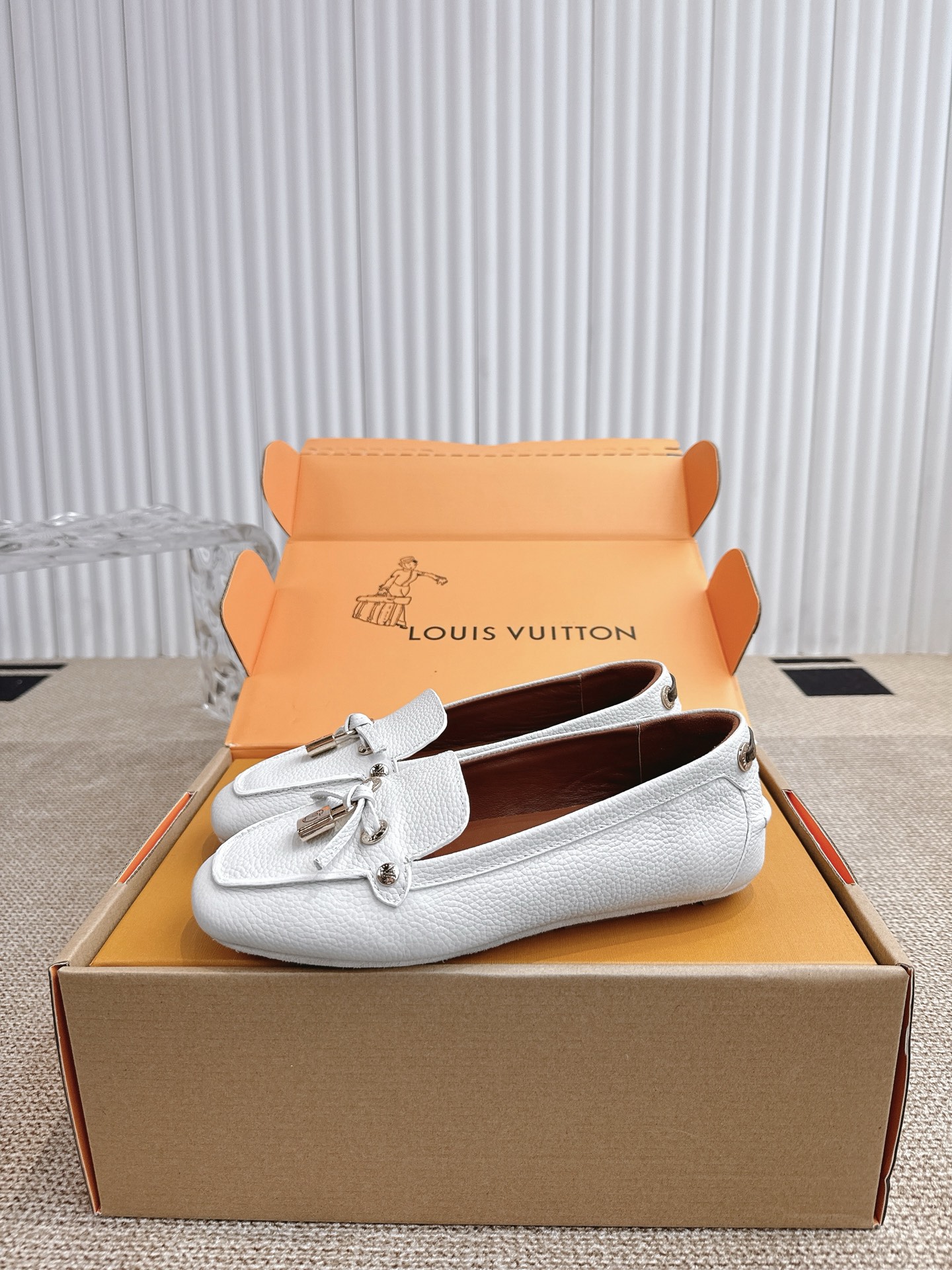 Louis Vuitton Vuiton 路易威登 FLORE乐福鞋‼