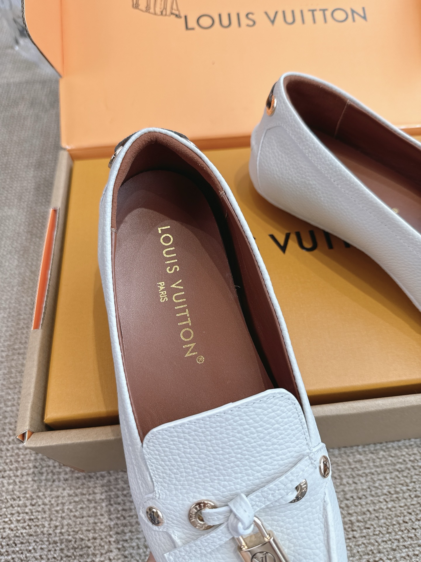 Louis Vuitton Vuiton 路易威登 FLORE乐福鞋‼