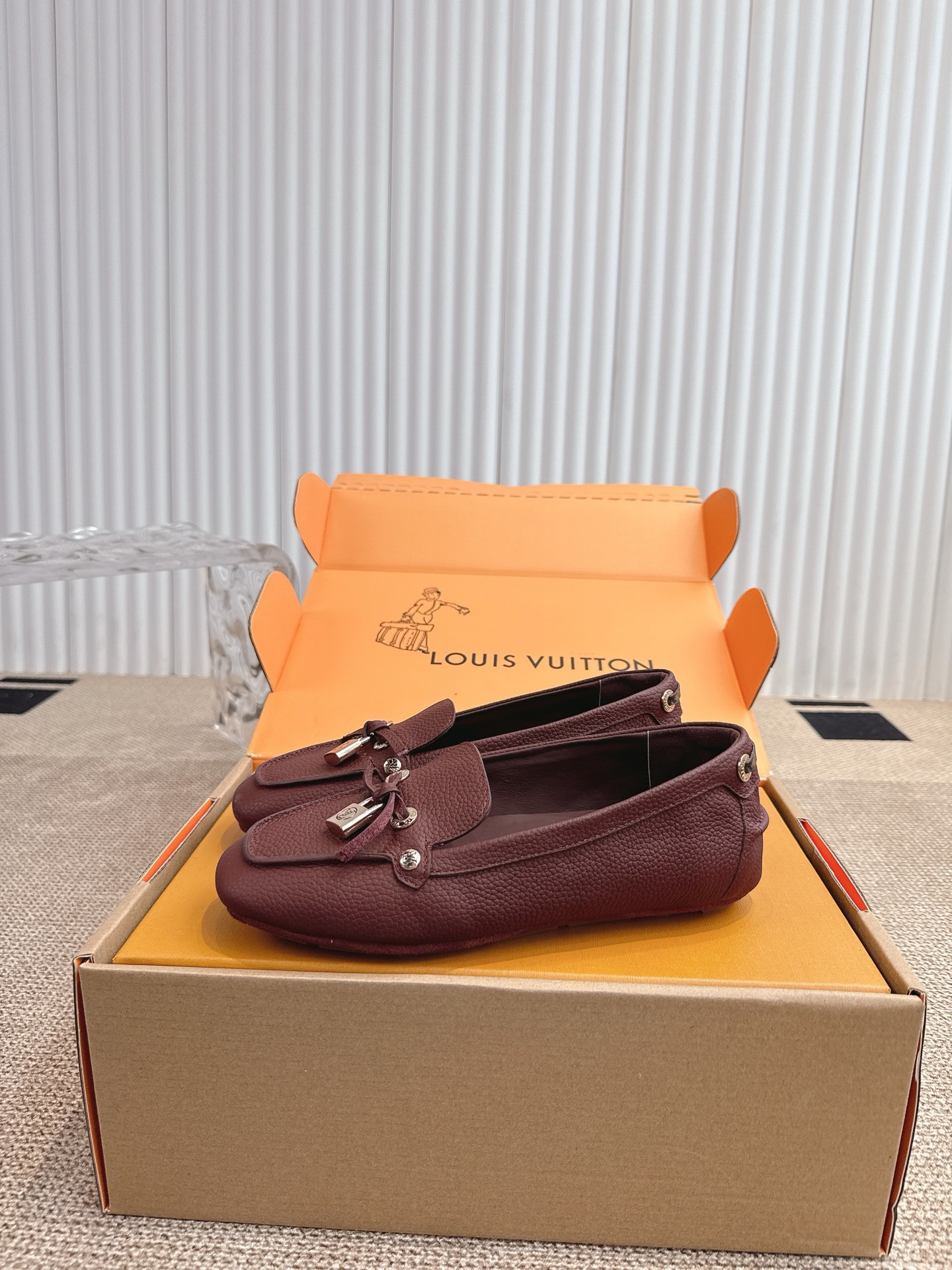 Louis Vuitton Vuiton 路易威登 FLORE乐福鞋‼
