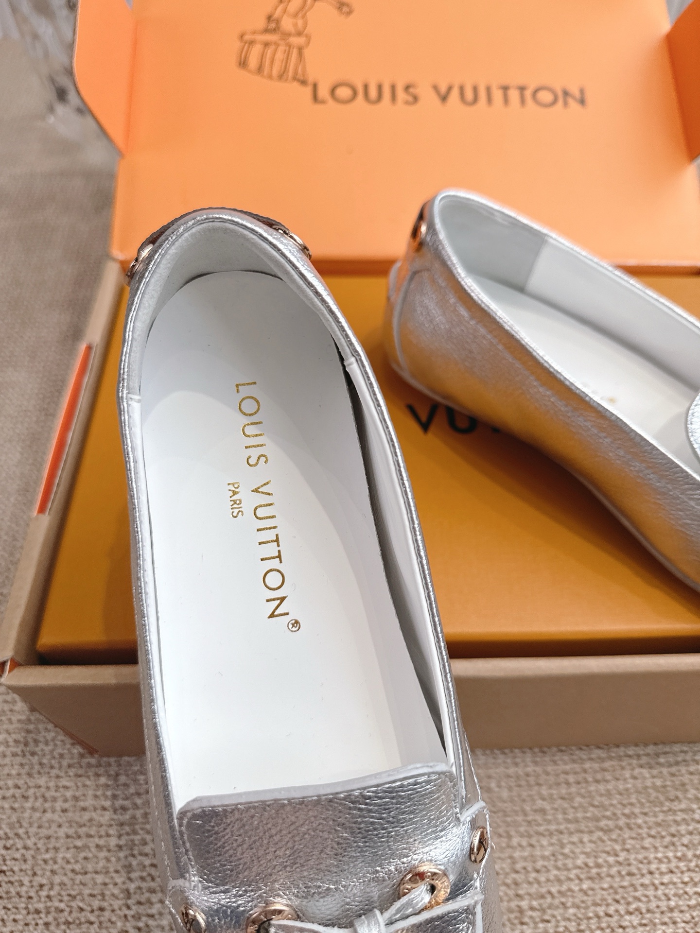 Louis Vuitton Vuiton 路易威登 FLORE乐福鞋‼