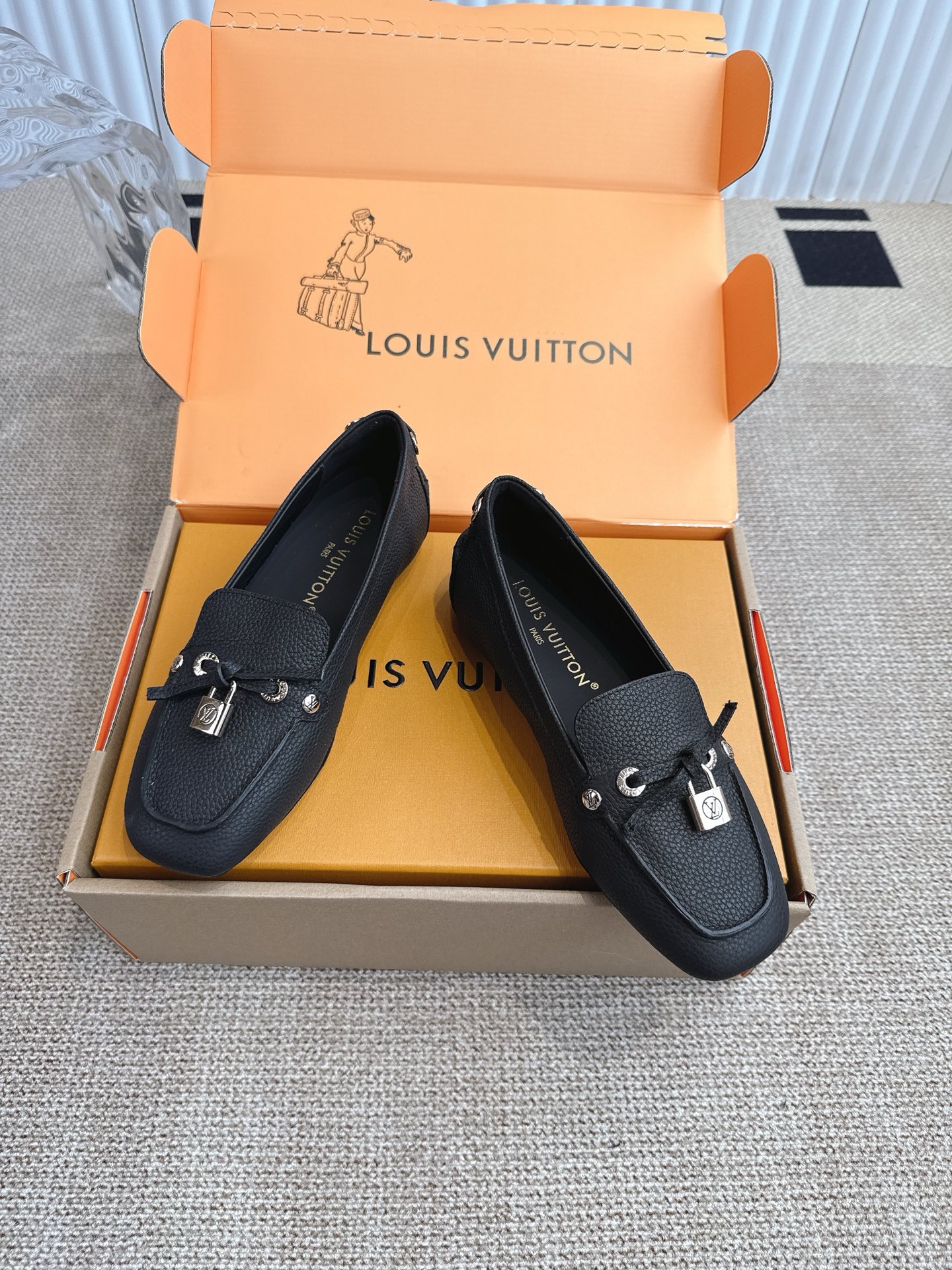 Louis Vuitton Vuiton 路易威登 FLORE乐福鞋‼