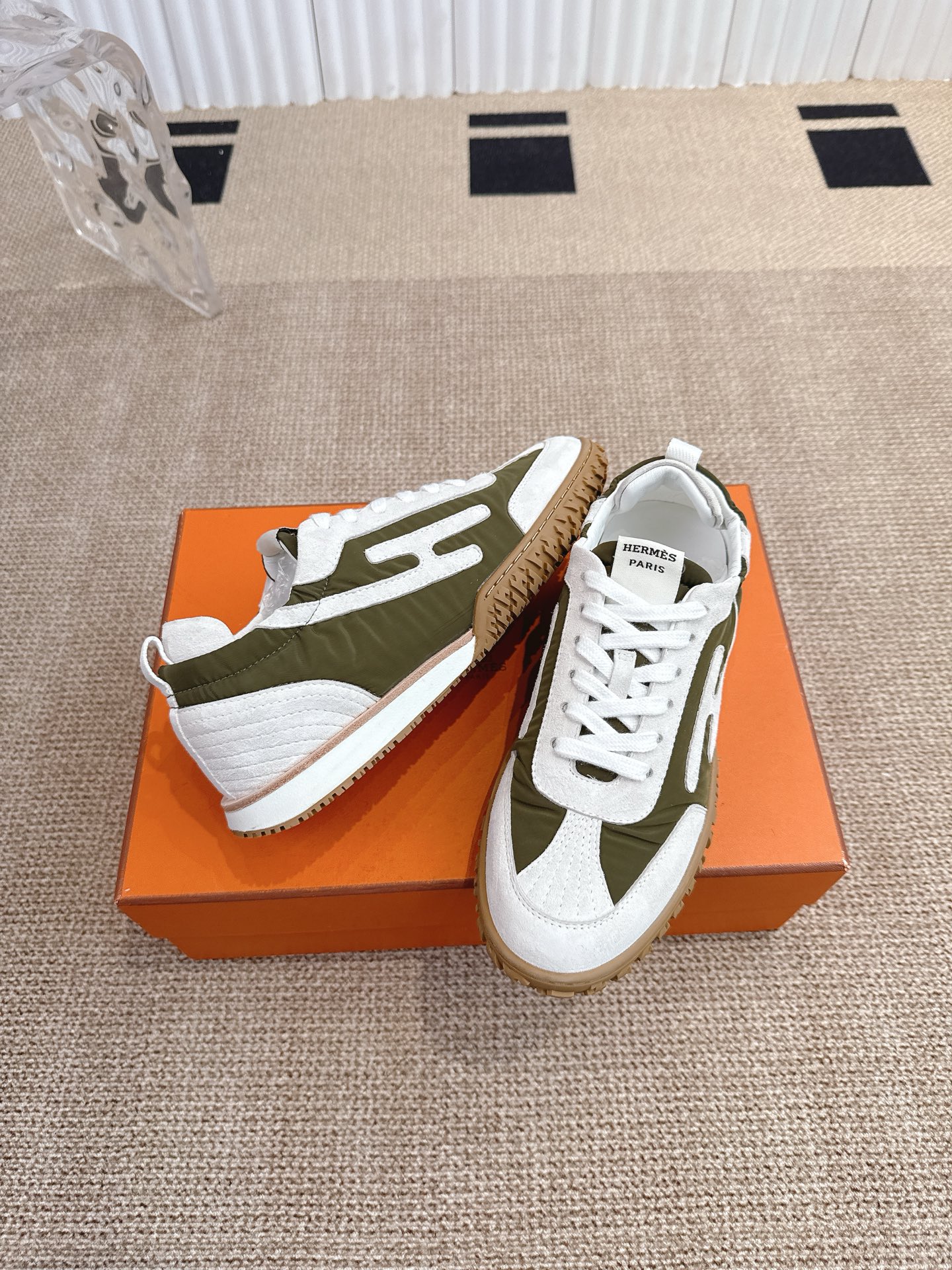 Hermes Eris New Lover Shoes: Male and Female Styles, Sizes 35-45, Premium Materials - 图片 1