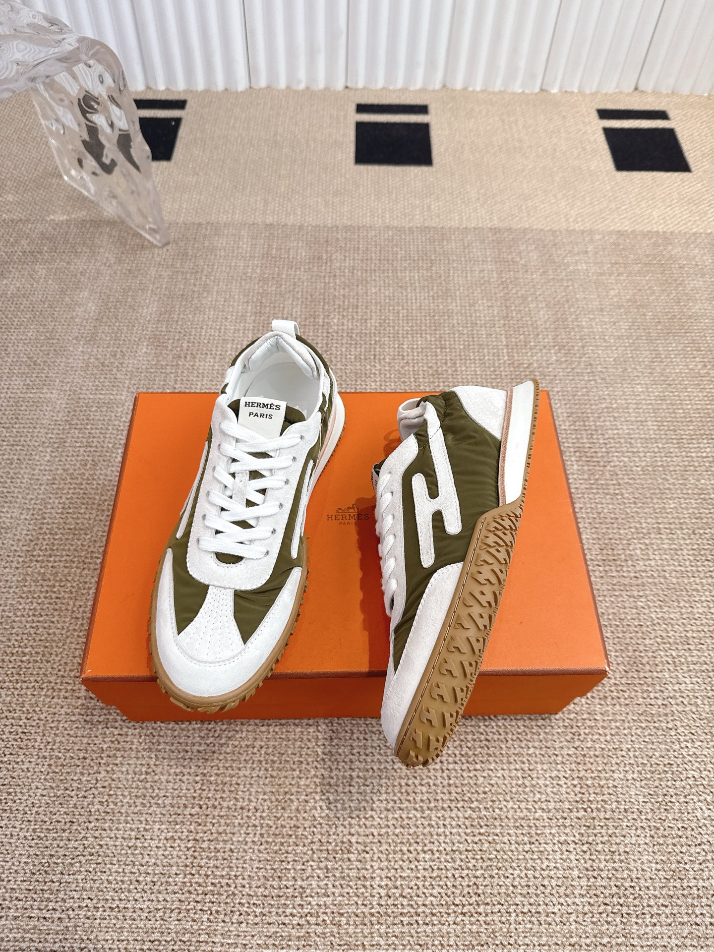 Hermes Eris New Lover Shoes: Male and Female Styles, Sizes 35-45, Premium Materials - 图片 5