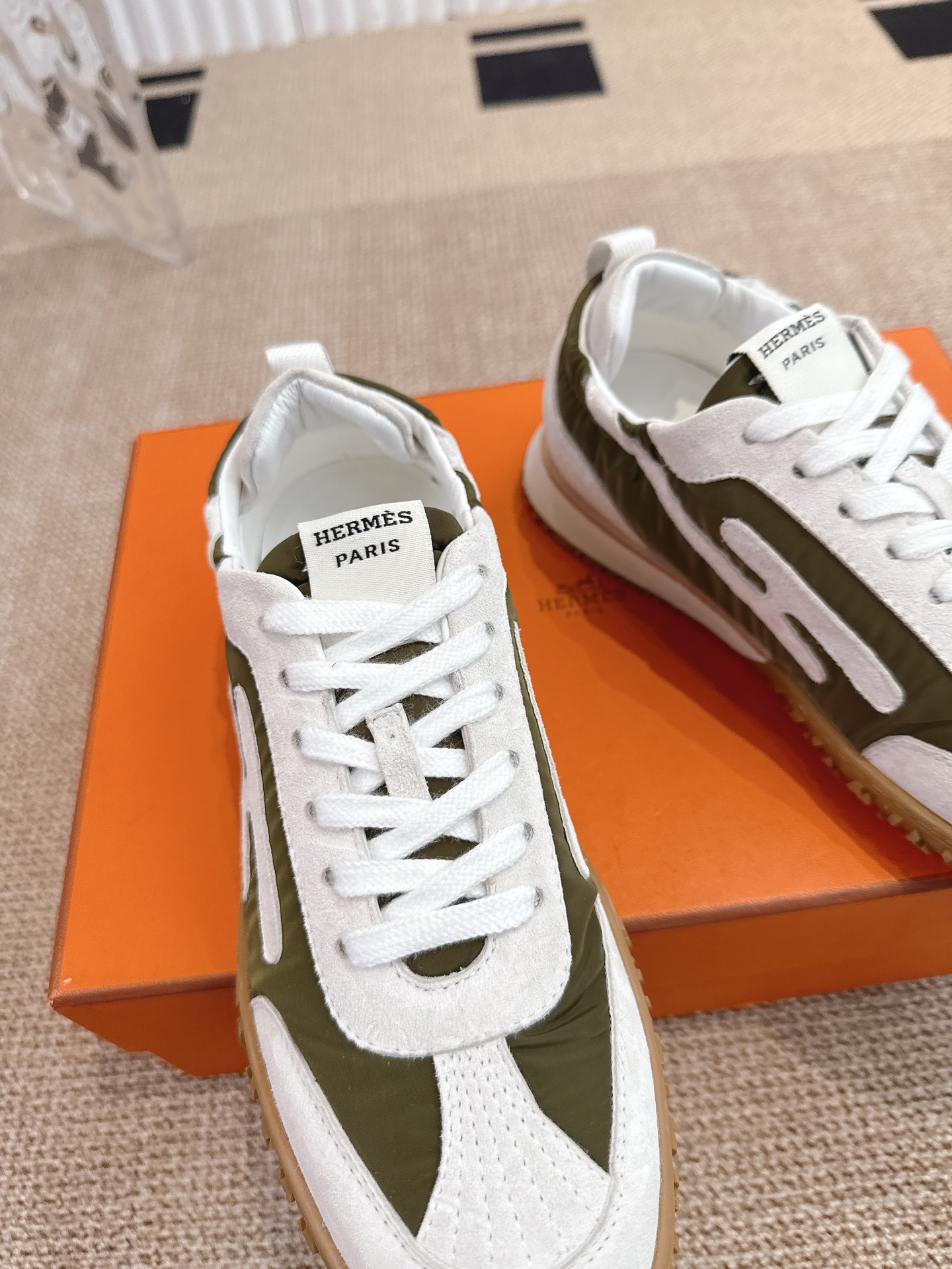 Hermes Eris New Lover Shoes: Male and Female Styles, Sizes 35-45, Premium Materials - 图片 6