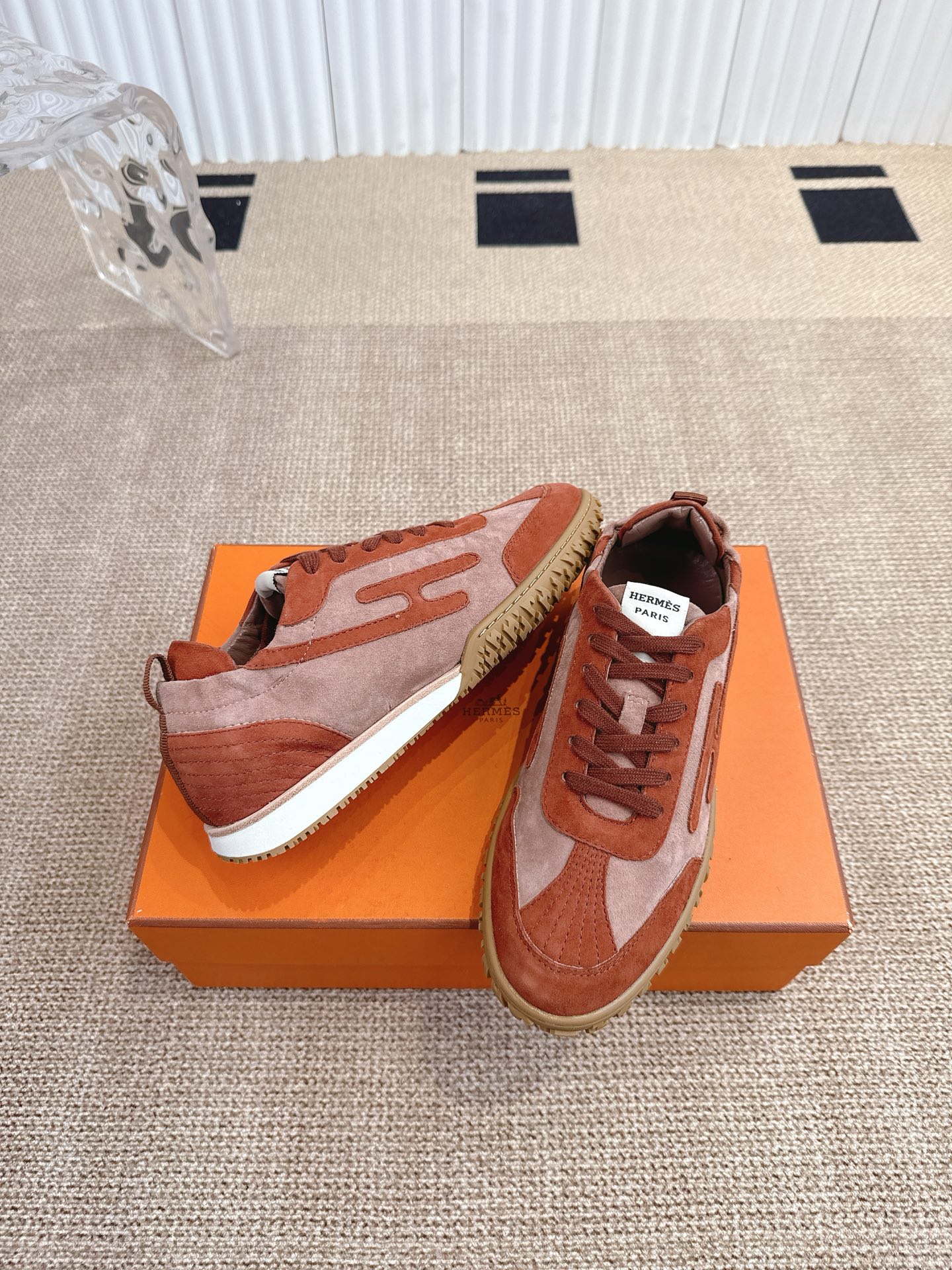Hermes Eris New Lover Shoes: Unisex Design with TPU Bottom, Various Sizes - 图片 1