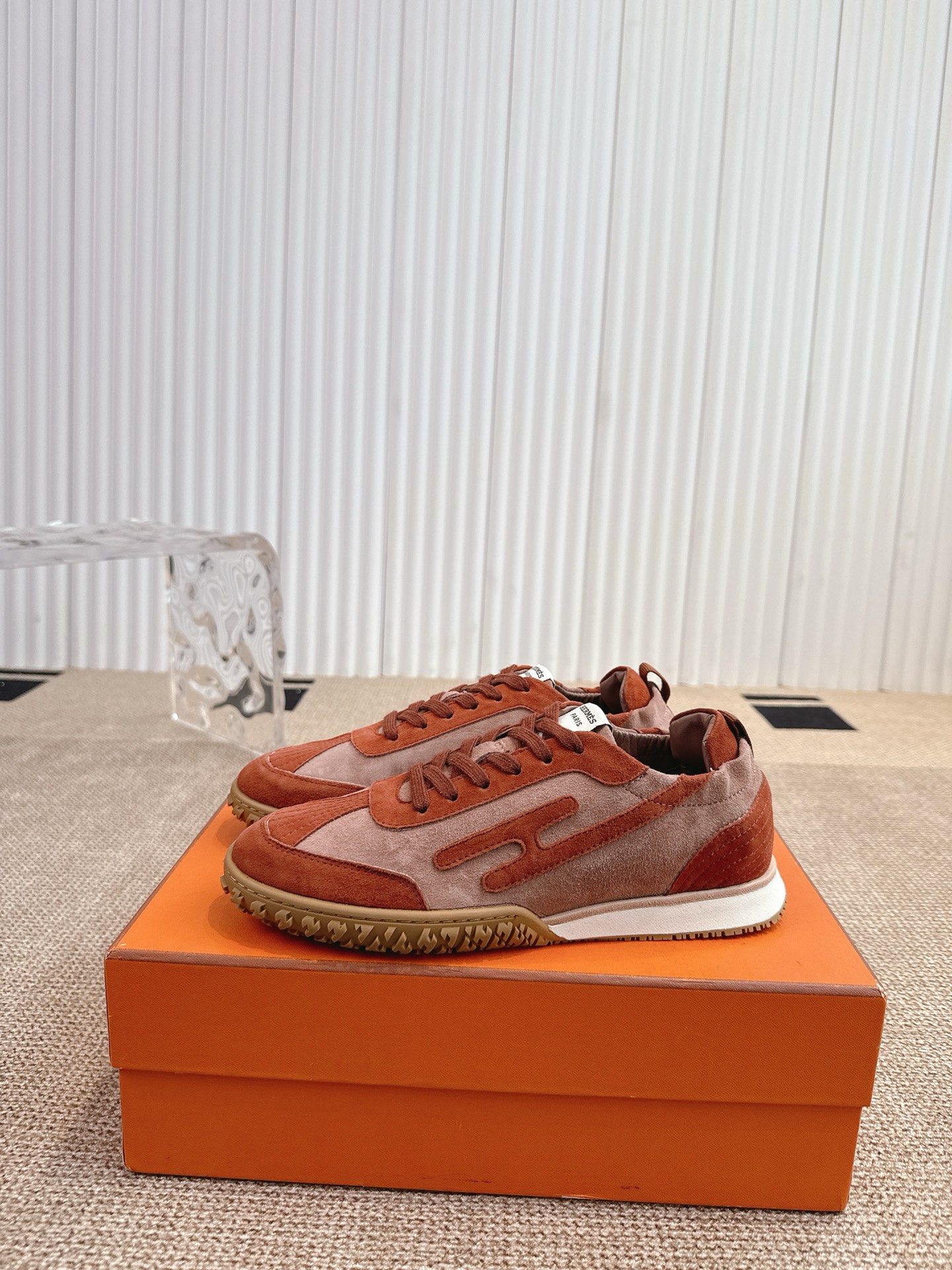 Hermes Eris New Lover Shoes: Unisex Design with TPU Bottom, Various Sizes - 图片 4