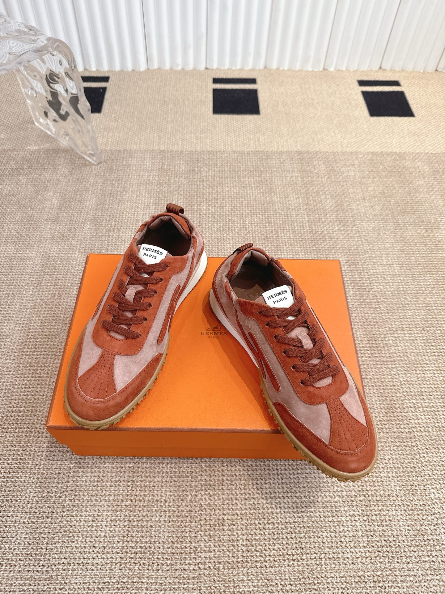 Hermes Eris New Lover Shoes: Unisex Design with TPU Bottom, Various Sizes - 图片 3