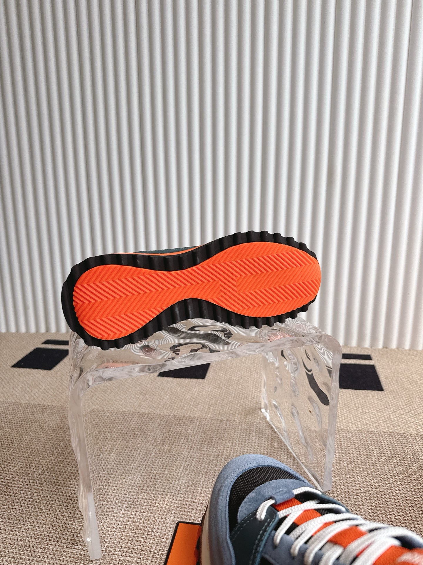 High-Quality Hermes Emermaze Shoes with Zenapa Calves and TPU Bubble Rubber Soles - 图片 9