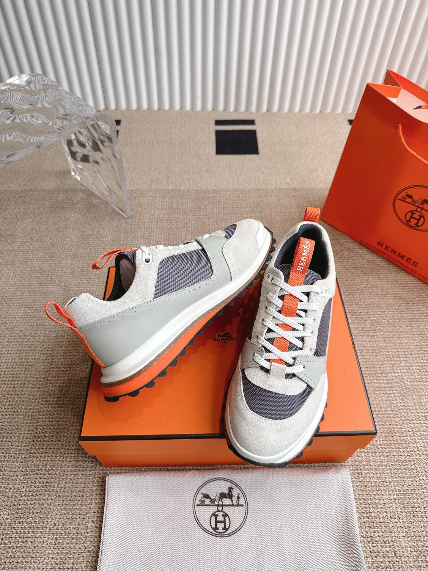 High-Quality Hermes Shoes with Zenapa Calves and Velvet Kyoto – Size 39-45 - 图片 5