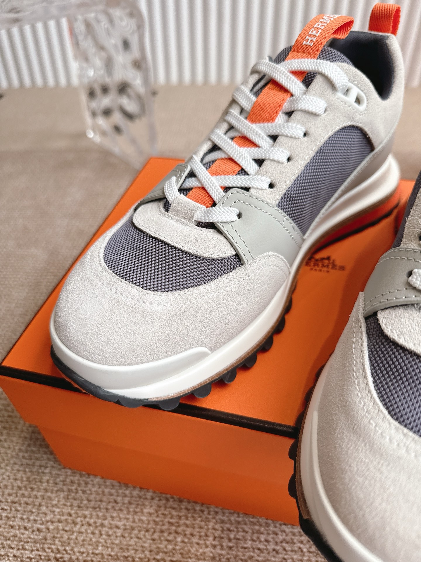 High-Quality Hermes Shoes with Zenapa Calves and Velvet Kyoto – Size 39-45 - 图片 6