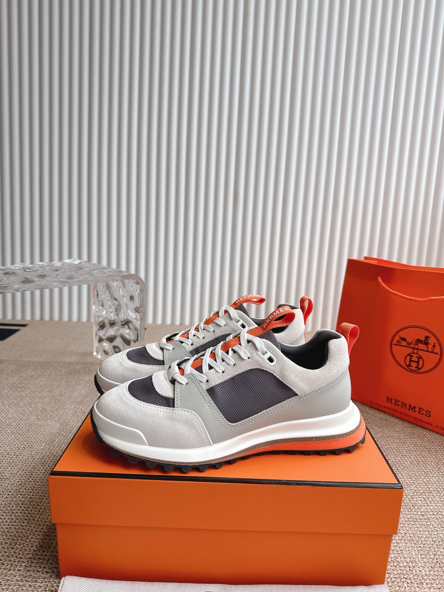 High-Quality Hermes Shoes with Zenapa Calves and Velvet Kyoto – Size 39-45 - 图片 4