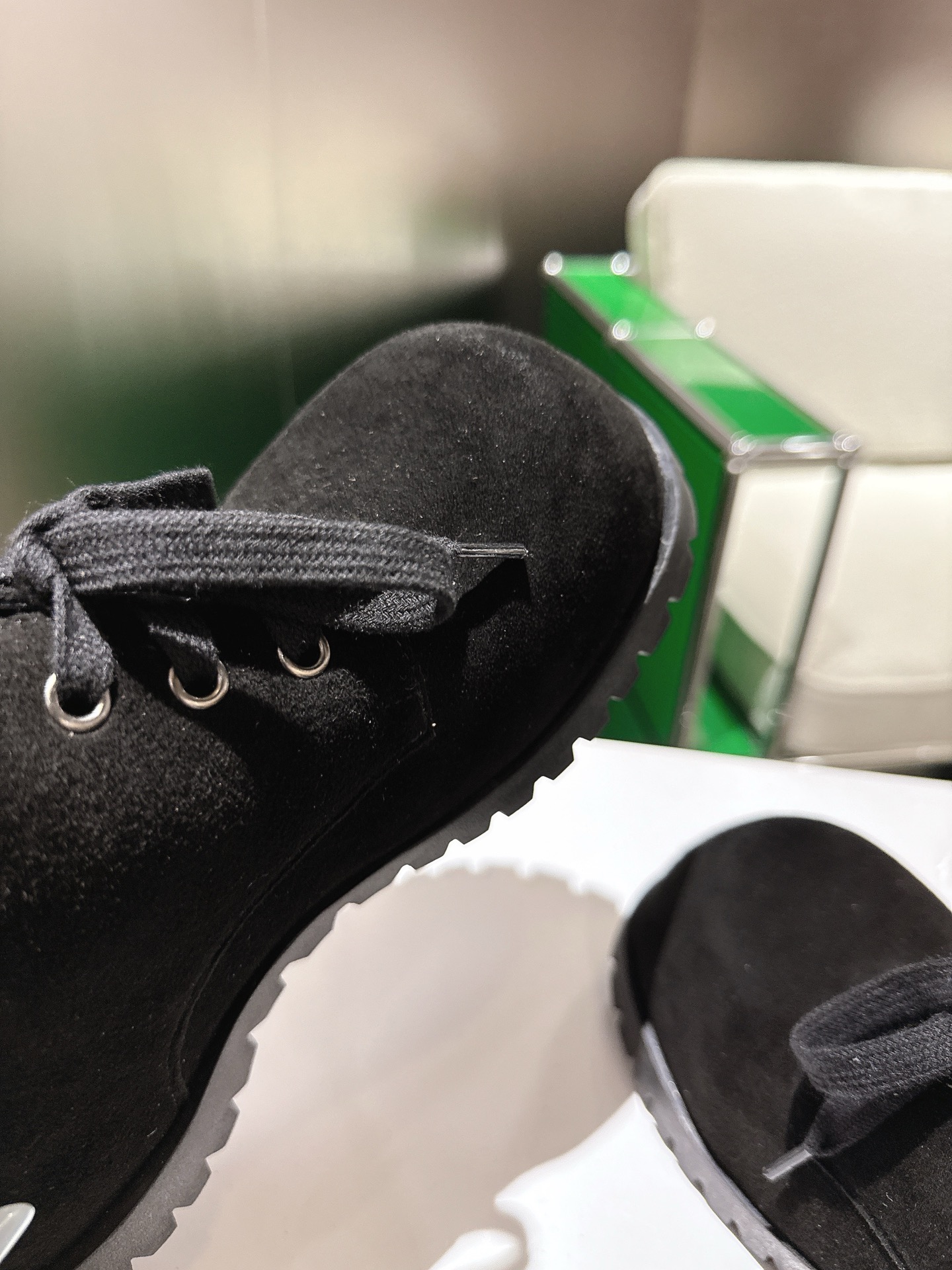 Classic Black Lace-Up Ankle Boots Thick Platform Round Toe for Women 5 i1757578335549 4283 0 3