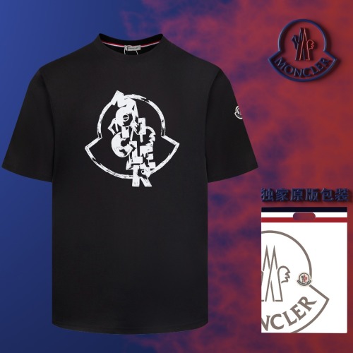Moncler Men's/Women's Short Sleeve T-Shirt with Unique Logo Print - Unisex 1 Moncler Men's/Women's Short Sleeve T-Shirt with Unique Logo Print - Unisex