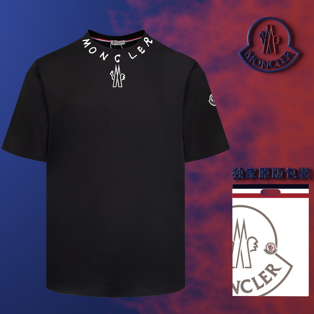 Moncler Men's Short Sleeve T-Shirt with 3D Logo Print - Premium Cotton Tee 2 o 1ifmf8uc9m1tsn11ubt17qca5q0