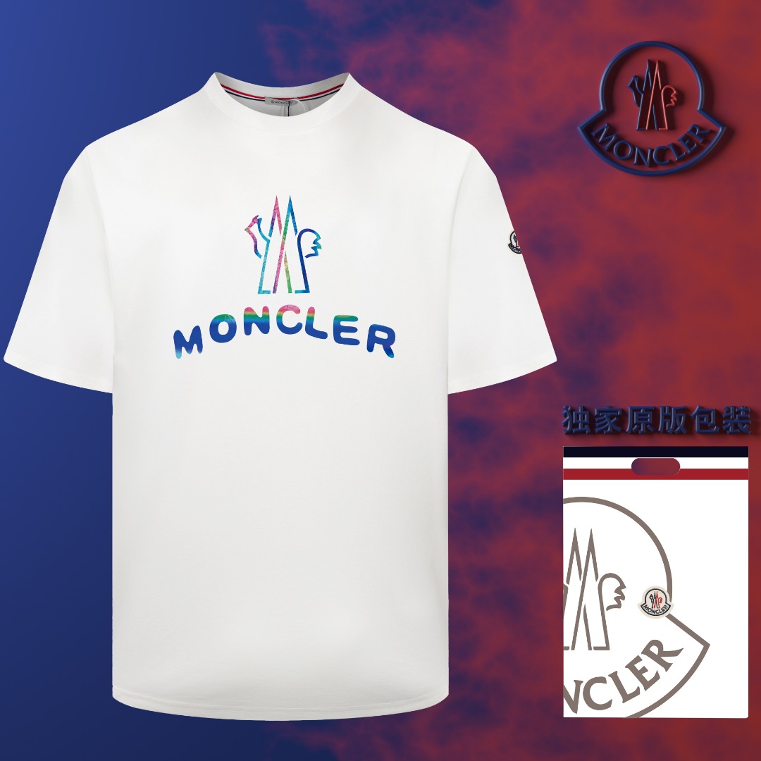Moncler 2025 Spring/Summer Short Sleeve T-Shirt with 3D Logo Print 2 o 1ifmfdcks6klpbl1rqa1qfn6fc0