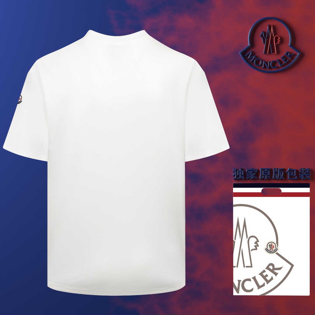 Moncler 2025 Spring/Summer Short Sleeve T-Shirt with 3D Logo Print 10 o 1ifmfdckv9bq17j3c07snt8sl8