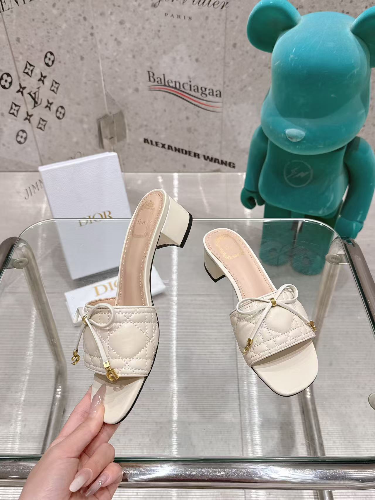 NO:819813,Dior high-heeled slippers, slippers, dior, slippers19860909Dior 高跟拖鞋,拖鞋,dior,slippers,Women's Shoes