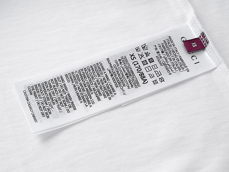 Gucci 古驰 25ss早春1921行李员徽章印花新款logo圆领短袖