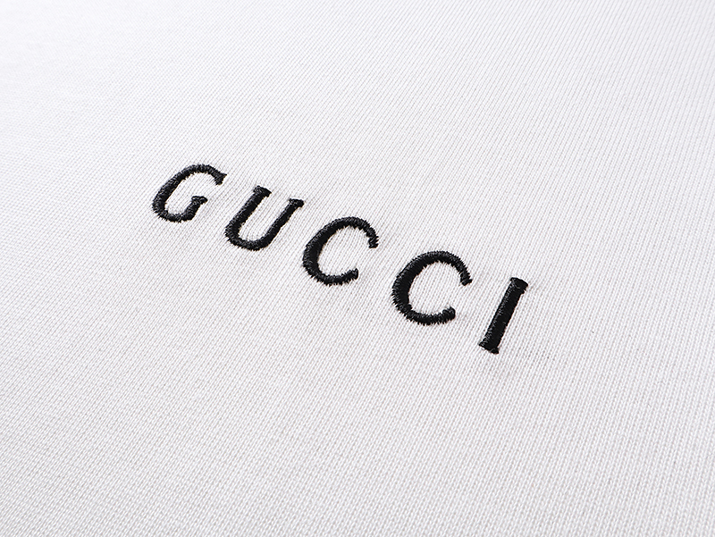 Gucci 红绿领圆领短袖 25新款爆款织带螺纹领袖口红绿条织带
