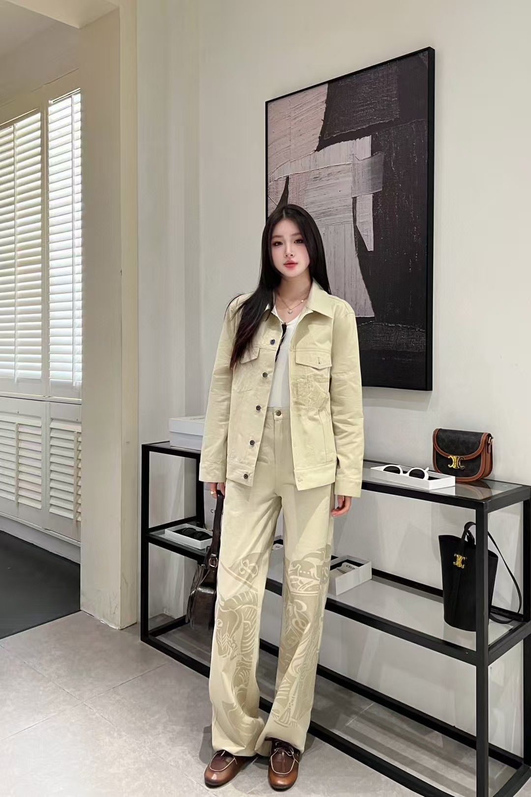 Burberry 2025 New Arrival Denim Jacket and Skirt Set - Luxury Cotton Blend 9 i1746978981007 7396 0 8