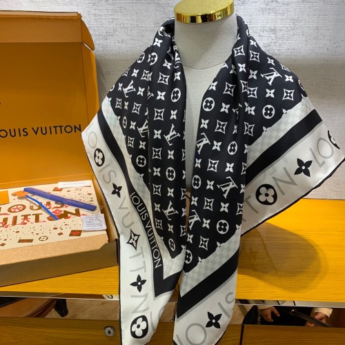 Louis Vuitton Monogram Silk Scarf 90x90cm - Luxurious Designer Accessory 1 Louis Vuitton Monogram Silk Scarf 90x90cm - Luxurious Designer Accessory