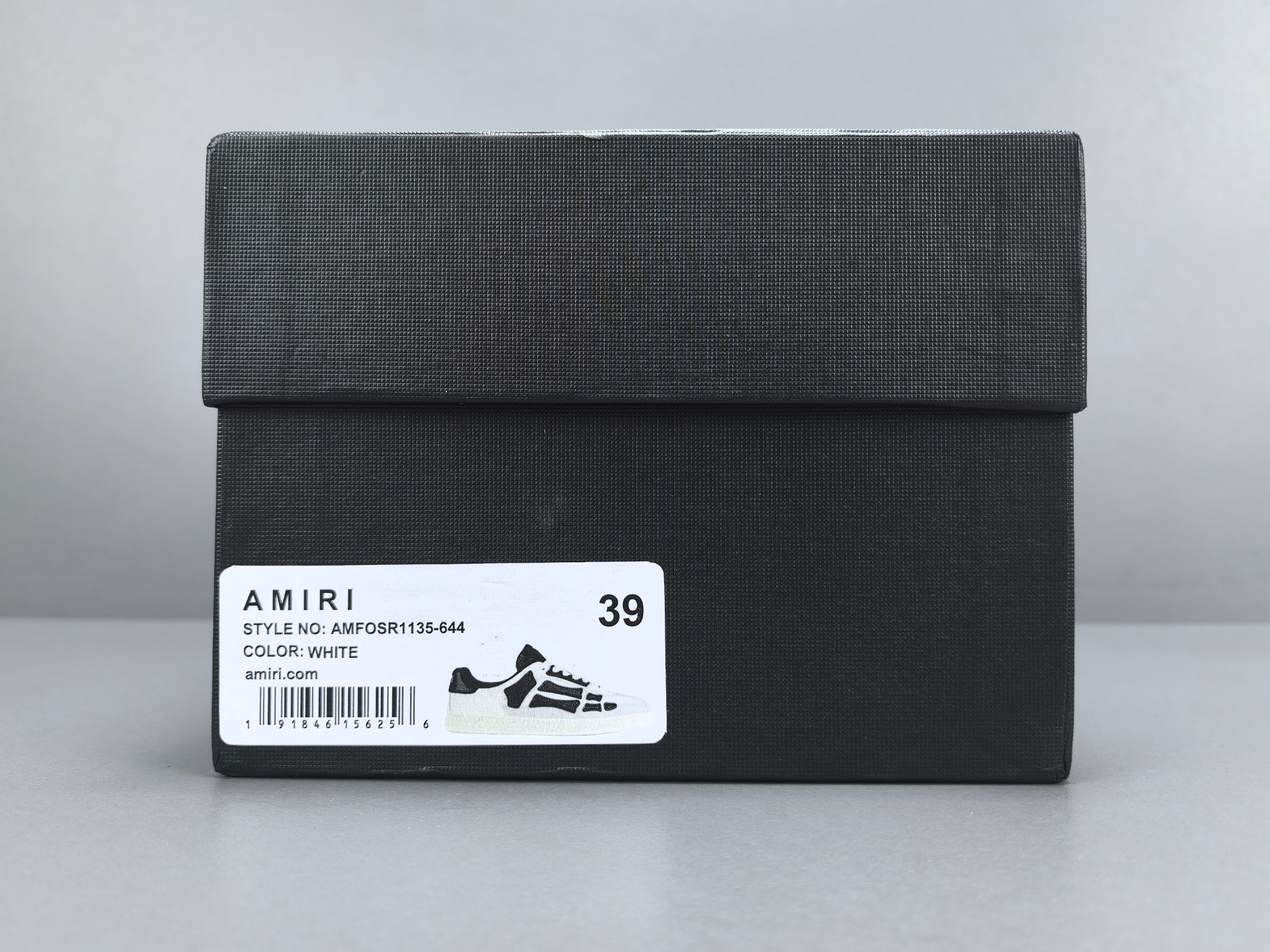 
【莞产 骨头鞋】AMIRI 牛剖层革牛皮革 圆头系带 低帮 板鞋 男女同款 白黑撞色
尺码35 36 