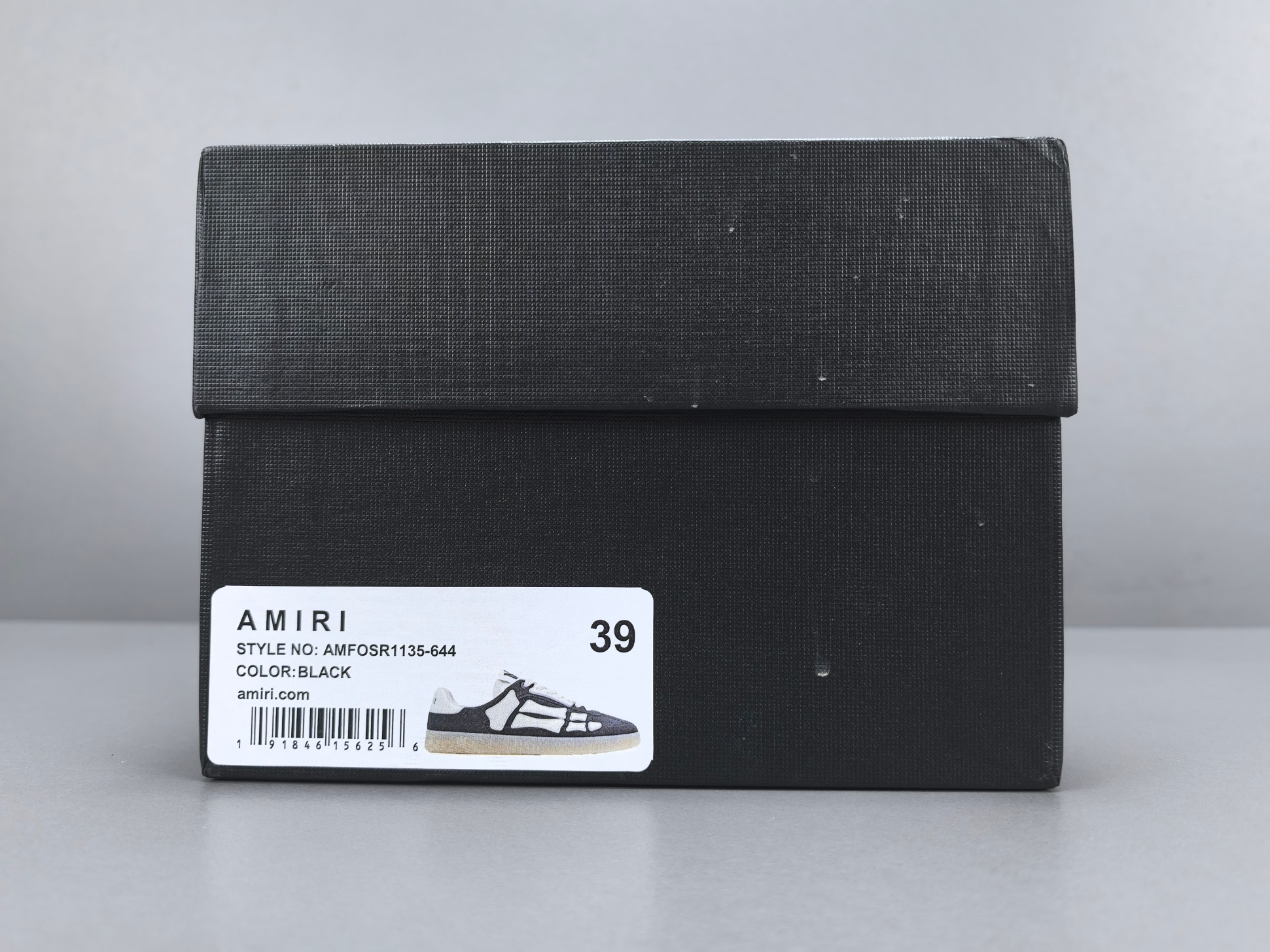
【莞产 骨头鞋】AMIRI 牛剖层革牛皮革 圆头系带 低帮 板鞋 男女同款 白黑撞色
尺码35 36 