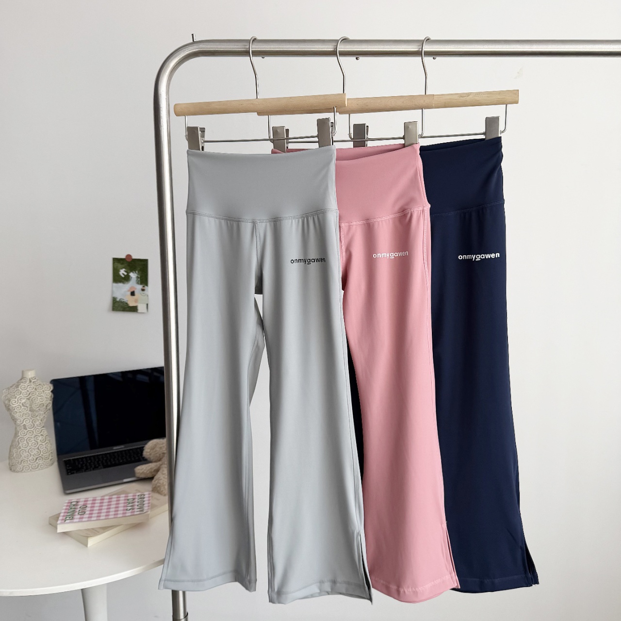 跑量79.9@ Un pantalón 120-170. 🎉 Pantalones palazzo de yoga para niñas en primavera y verano. 🥳 Se pueden usar a diario…
