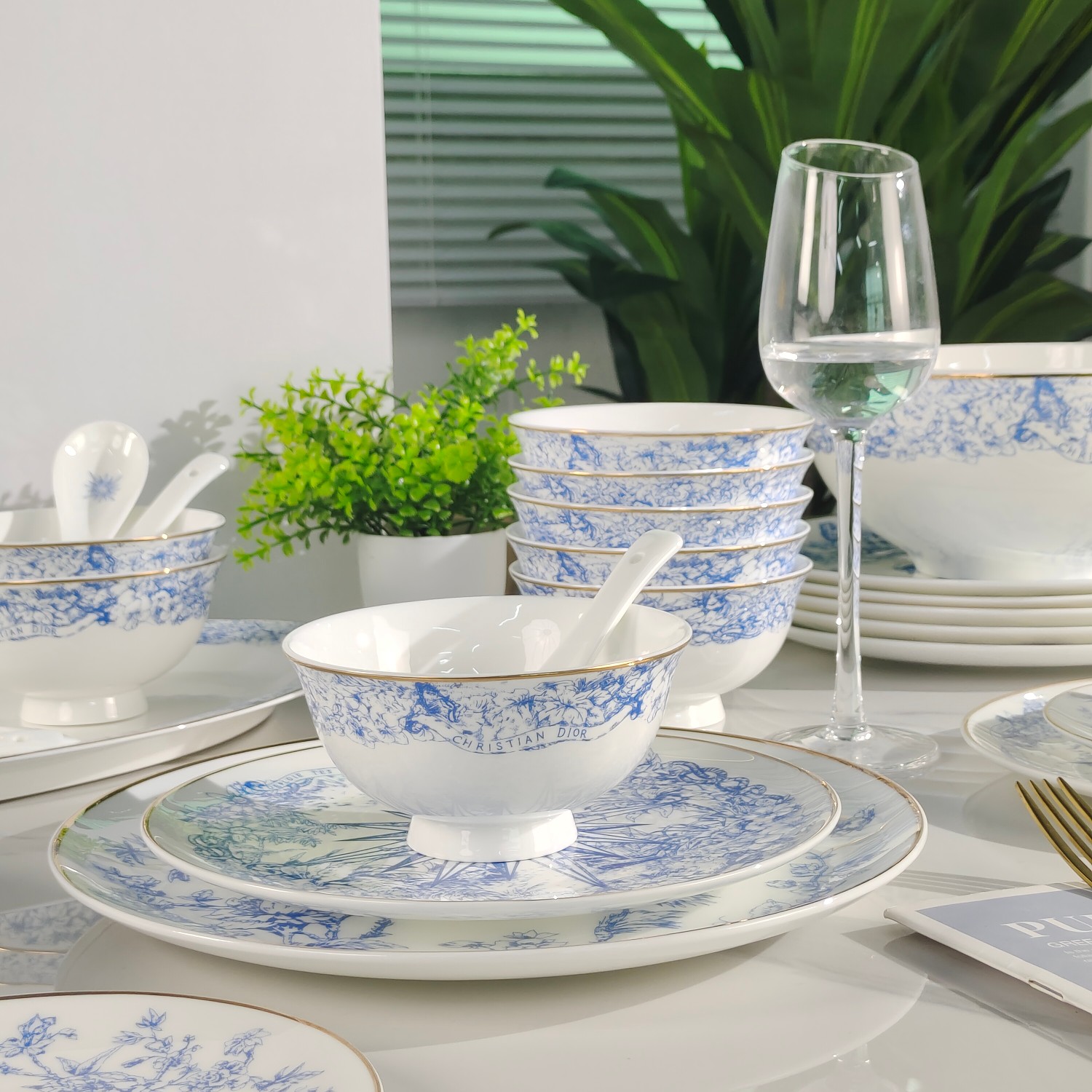 Dior Haute Couture Maison Lifestyle Luxury Home Decor Blanket Tableware 4