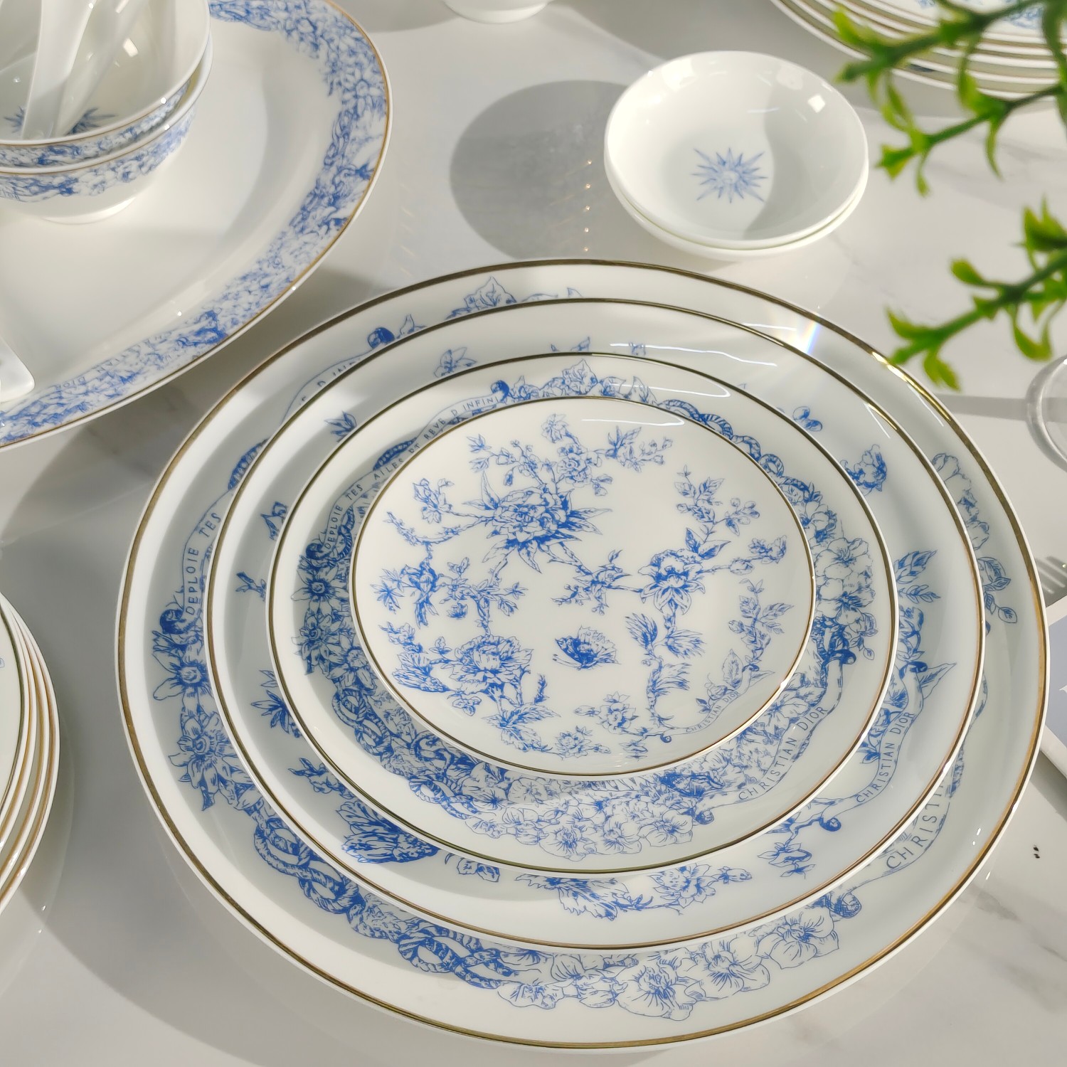 Dior Haute Couture Maison Lifestyle Luxury Home Decor Blanket Tableware 5