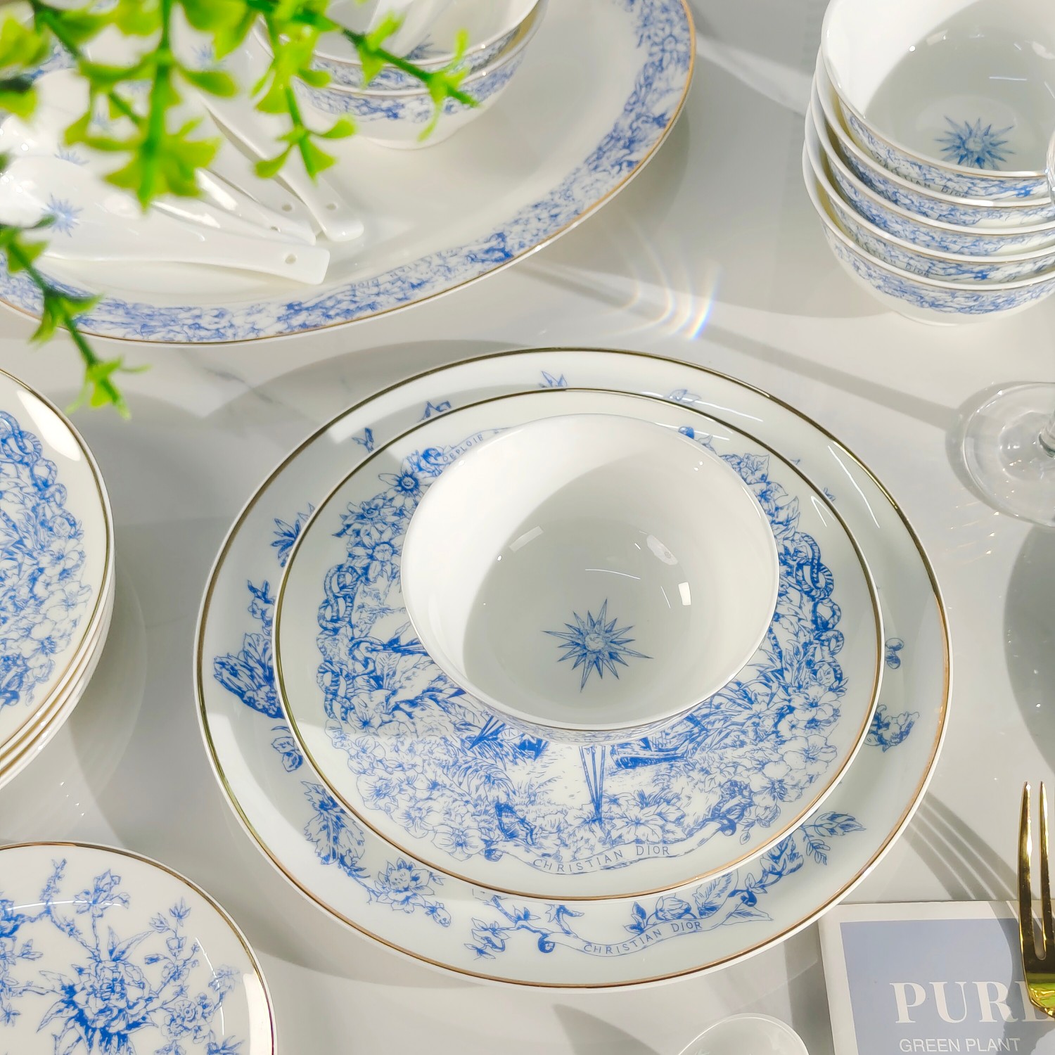 Dior Haute Couture Maison Lifestyle Luxury Home Decor Blanket Tableware 6