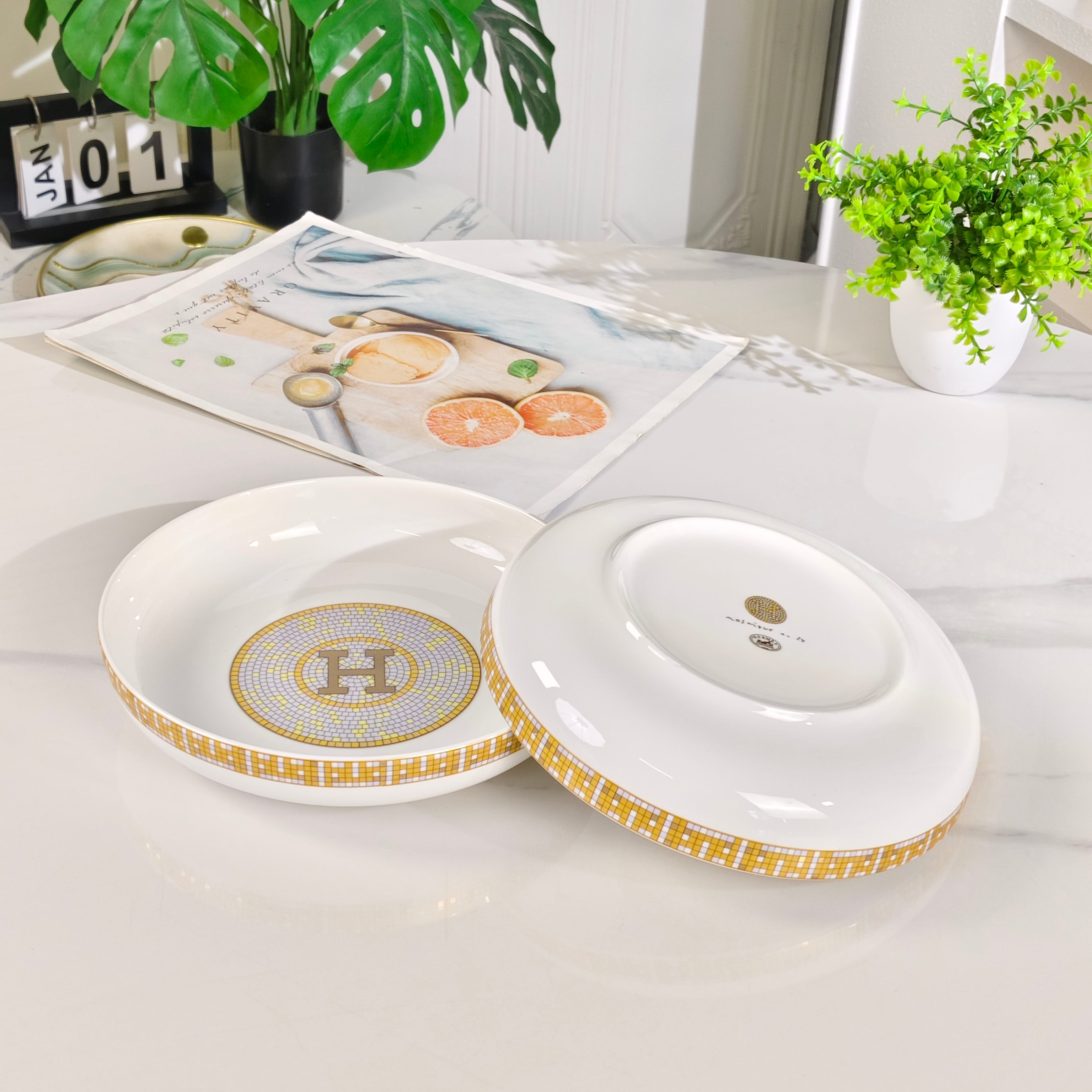 爱马仕 Hermès 高定典藏名品高定成衣时装外套连衣裙衬衫T恤 #EE738777 5