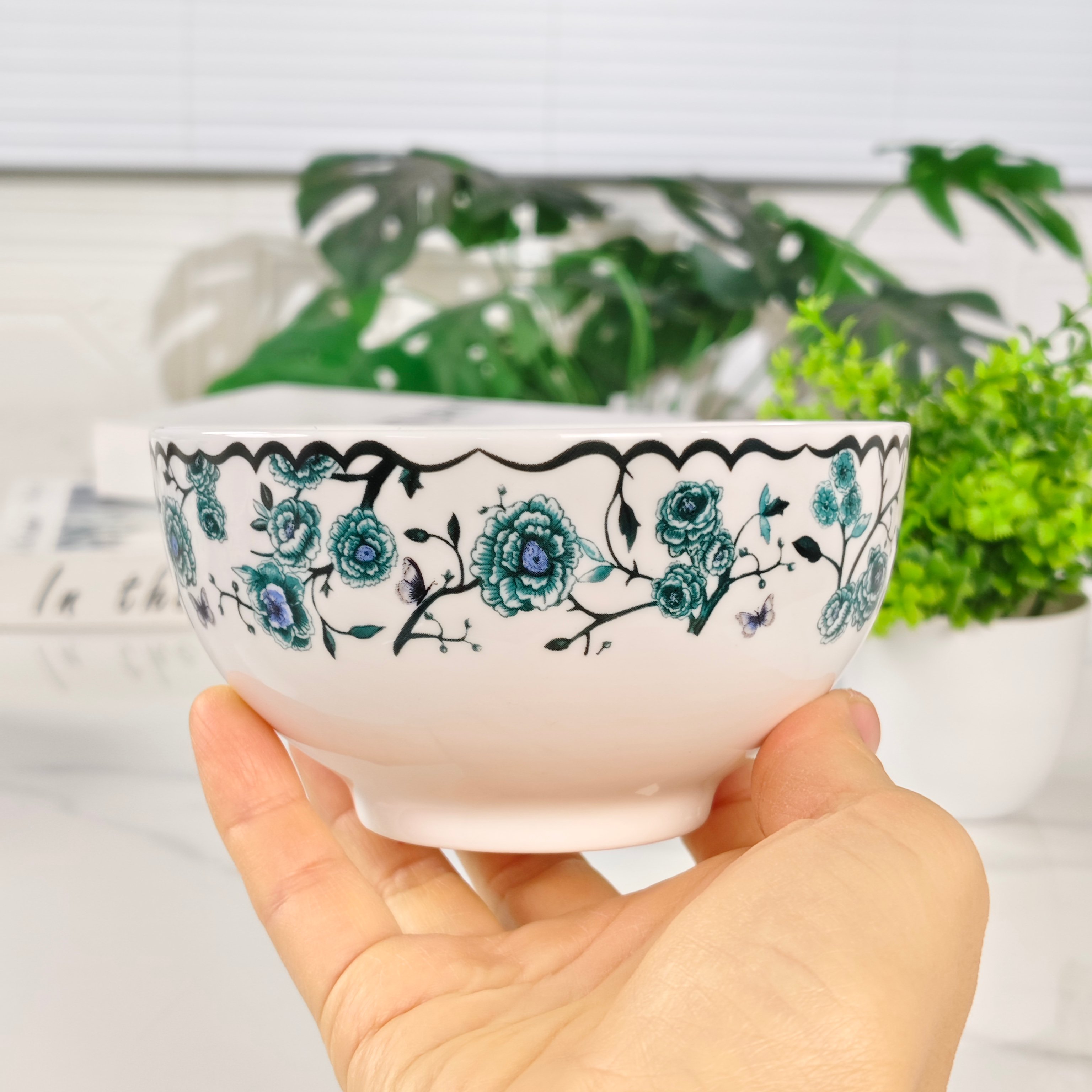 Dior – Granville Garden – 6 Bowls & 6 Spoons Set – Green - Comprehensive 11