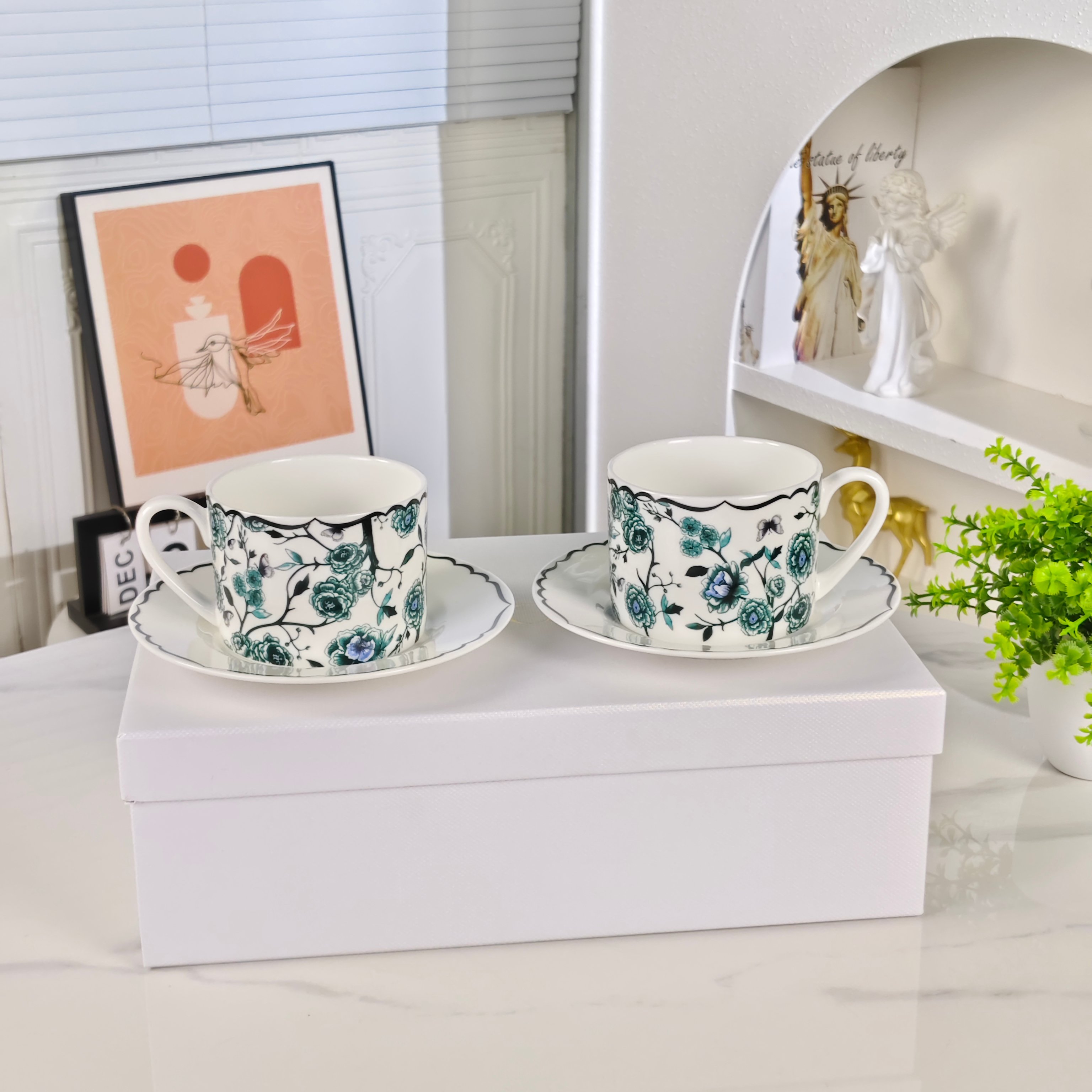 Dior – Granville Collection – Cup and Saucer Set – Green - Comprehensive 5