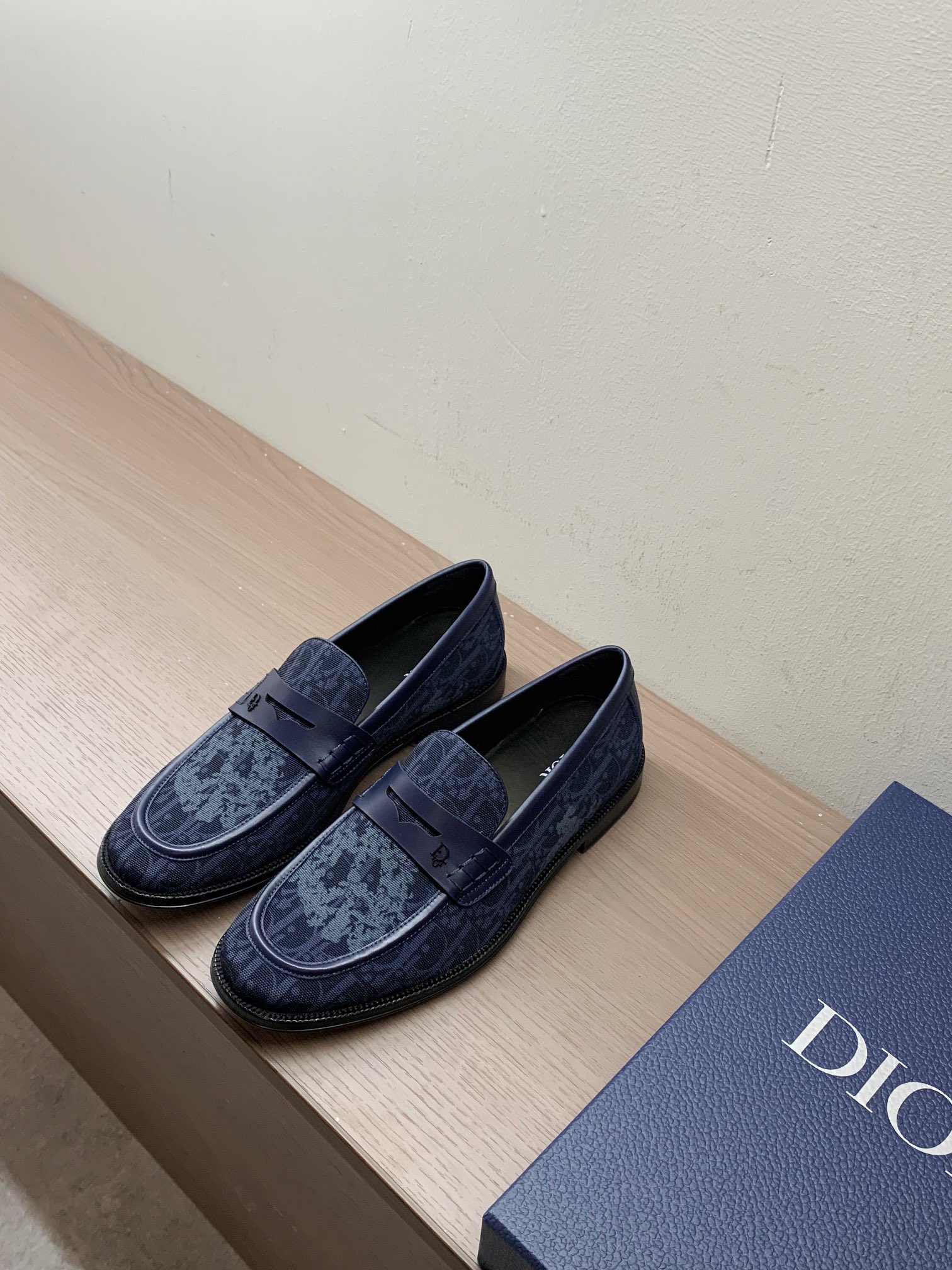 Dior Shoes Plain Toe Men Cowhide Genuine Leather Casual