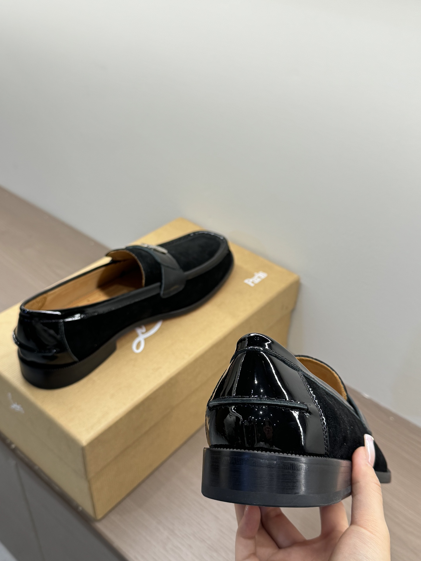 Christian Louboutin Style Leather Men's Shoes Men's Shoes Men's Shoes detail image 6 from source 782731