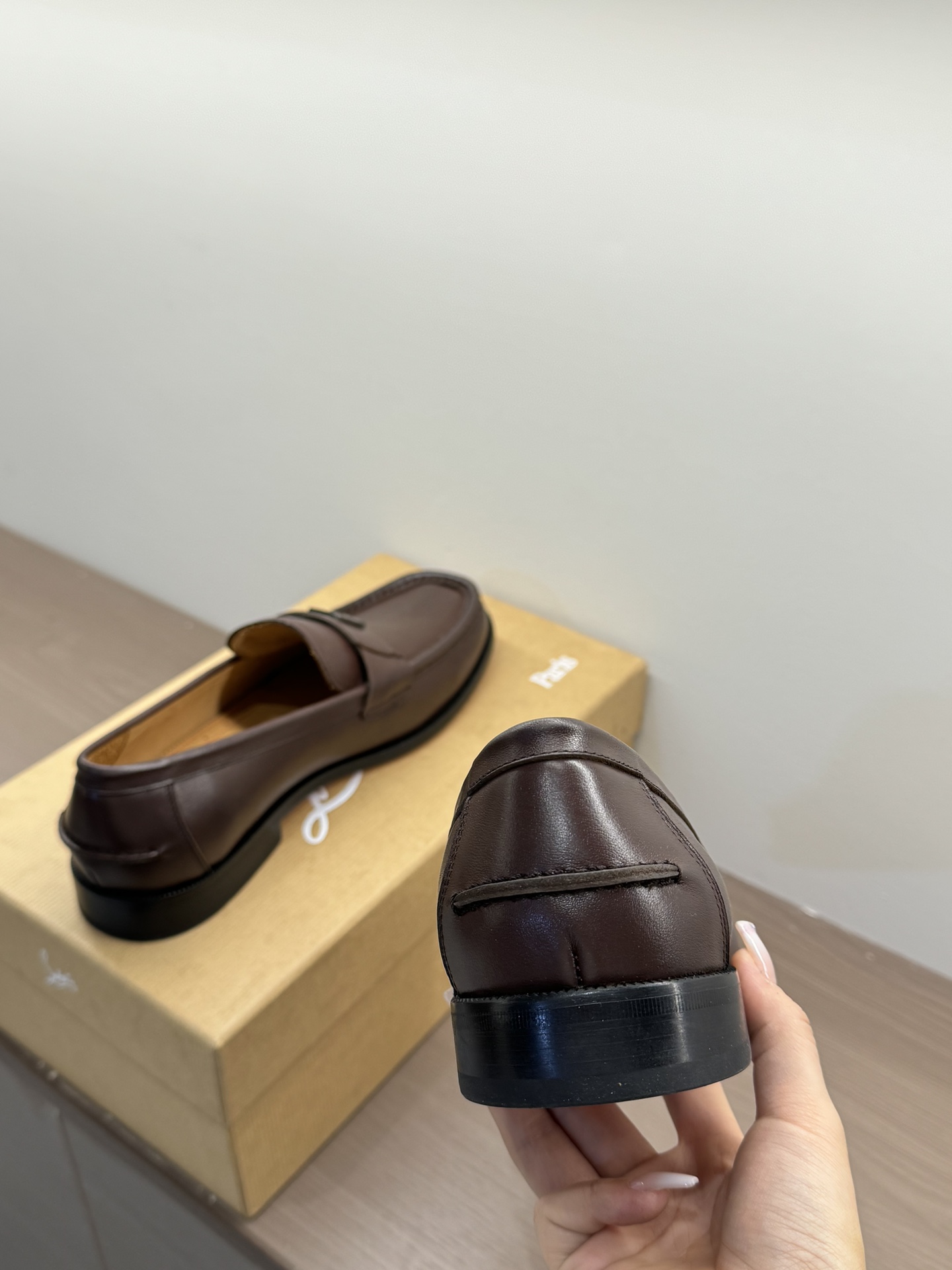Christian Louboutin Style Leather Men's Shoes Men's Shoes Men's Shoes detail image 7 from source 782727