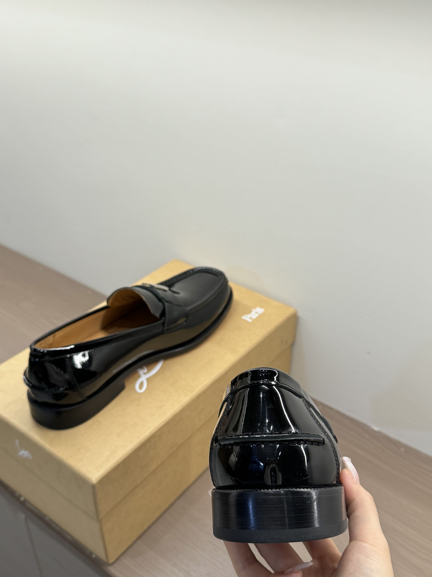 Christian Louboutin Style Leather Men's Shoes Men's Shoes Men's Shoes detail image 6 from source 782729