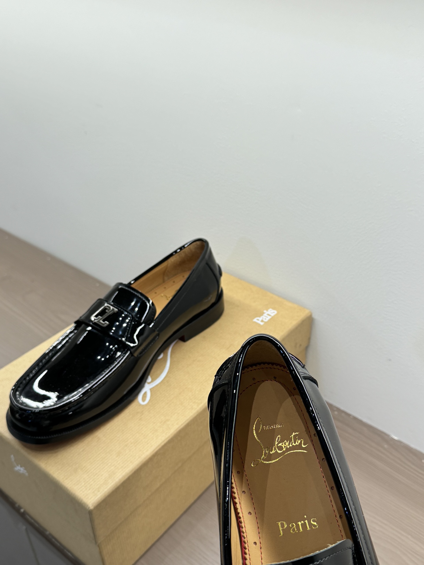 Christian Louboutin Style Leather Men's Shoes Men's Shoes Men's Shoes detail image 8 from source 782729