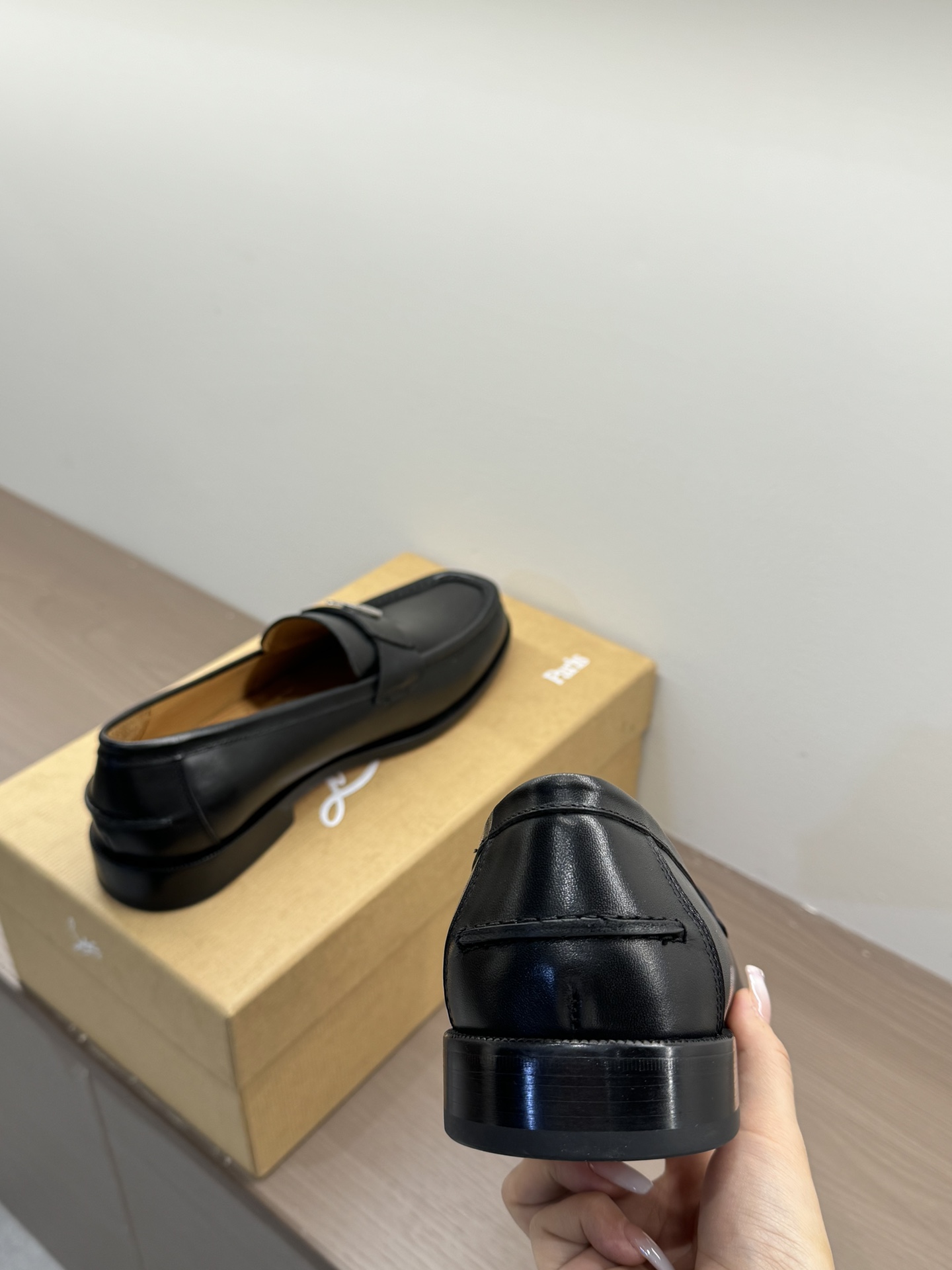 Christian Louboutin Style Leather Men's Shoes Men's Shoes Men's Shoes detail image 6 from source 782732