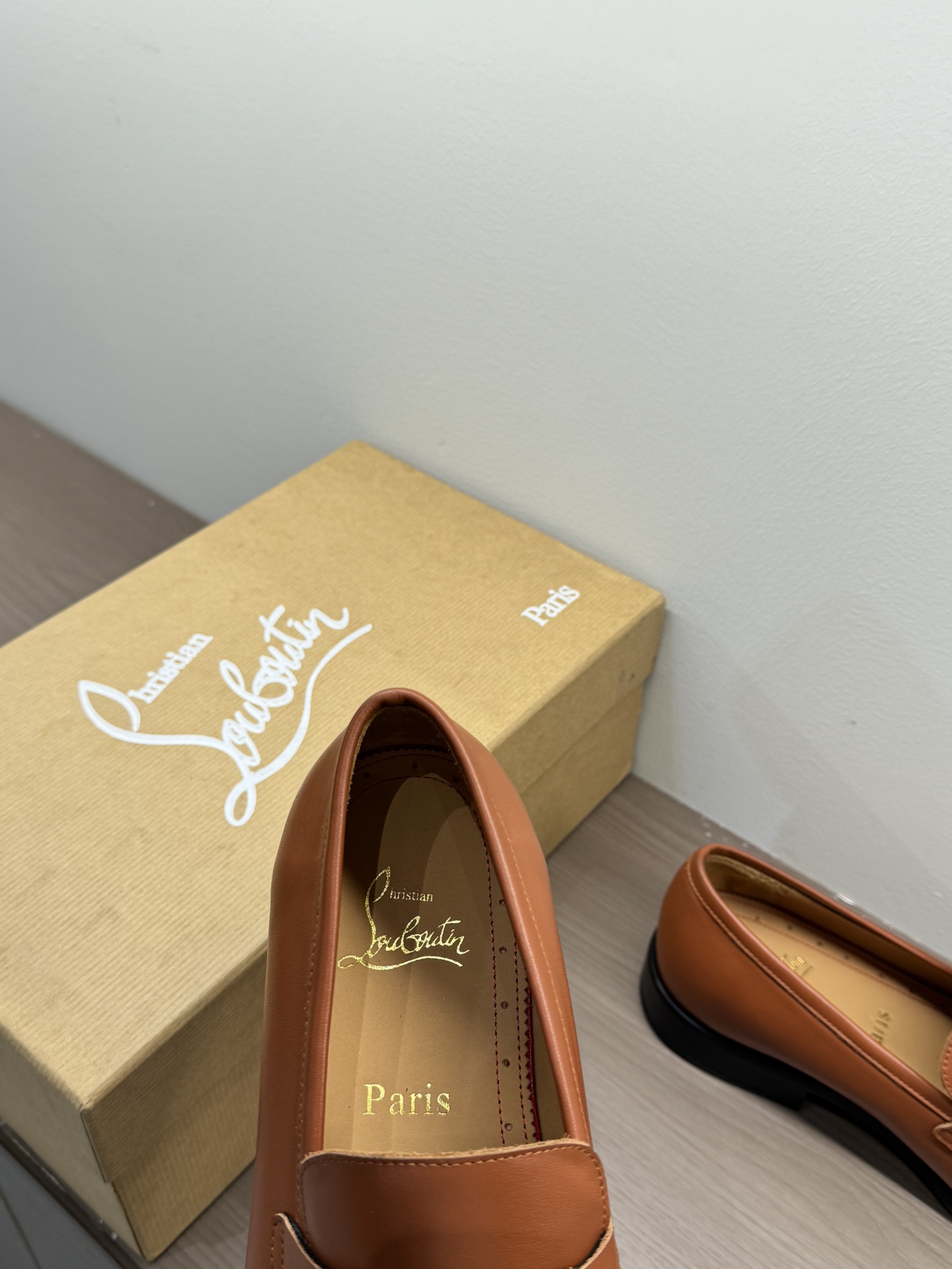 Christian Louboutin Style Leather Men's Shoes Men's Shoes Men's Shoes detail image 9 from source 782728