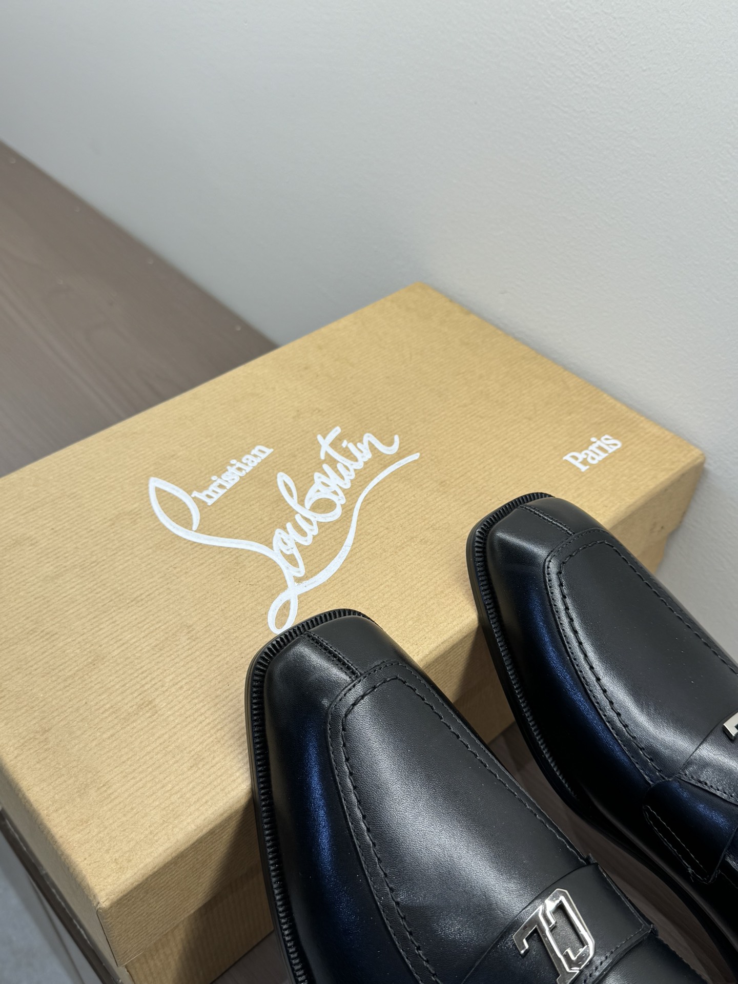 Christian Louboutin Style Leather Men's Shoes Men's Shoes Men's Shoes detail image 8 from source 782718