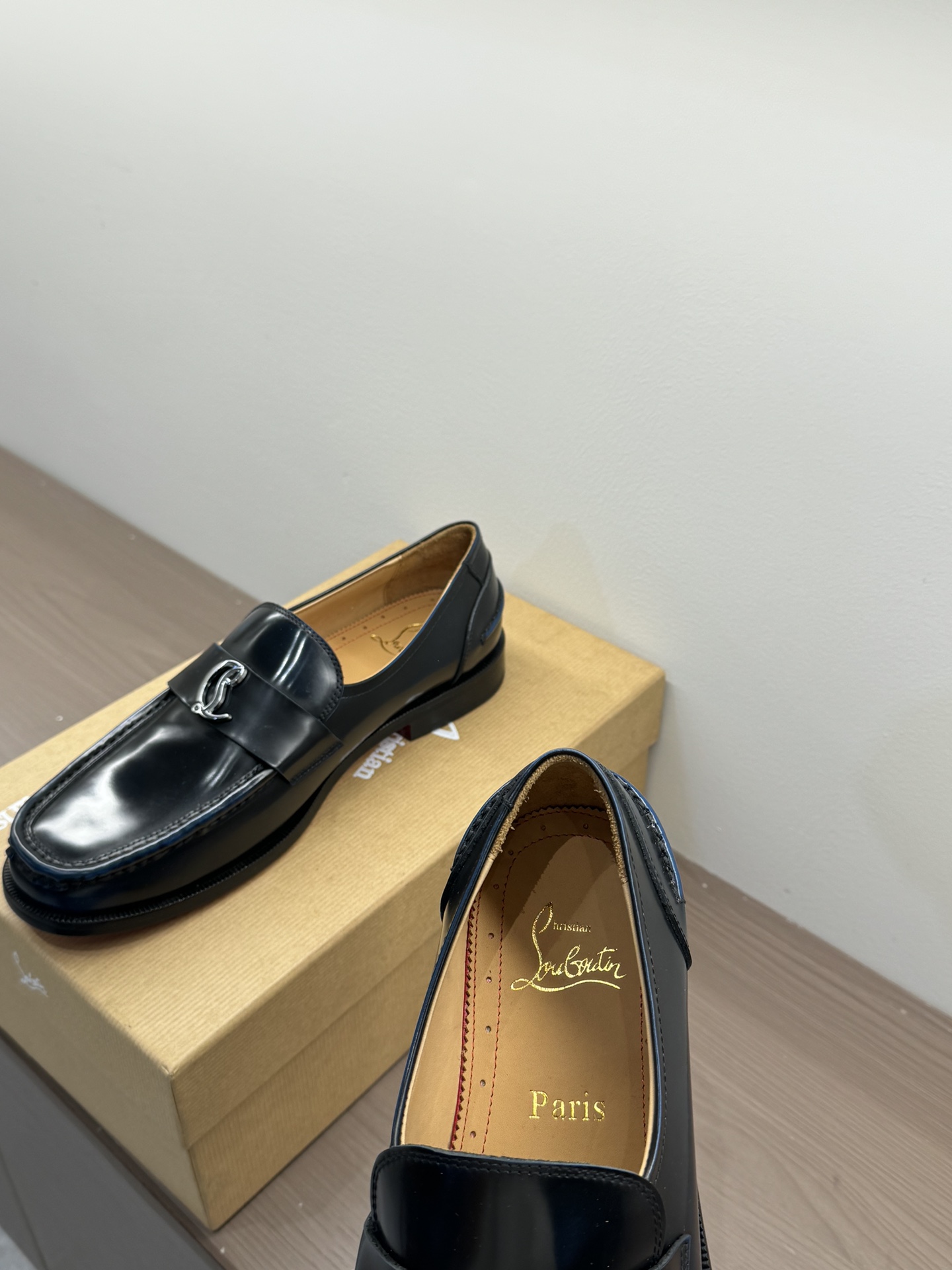 Christian Louboutin Style Leather Men's Shoes Men's Shoes Men's Shoes detail image 8 from source 782717