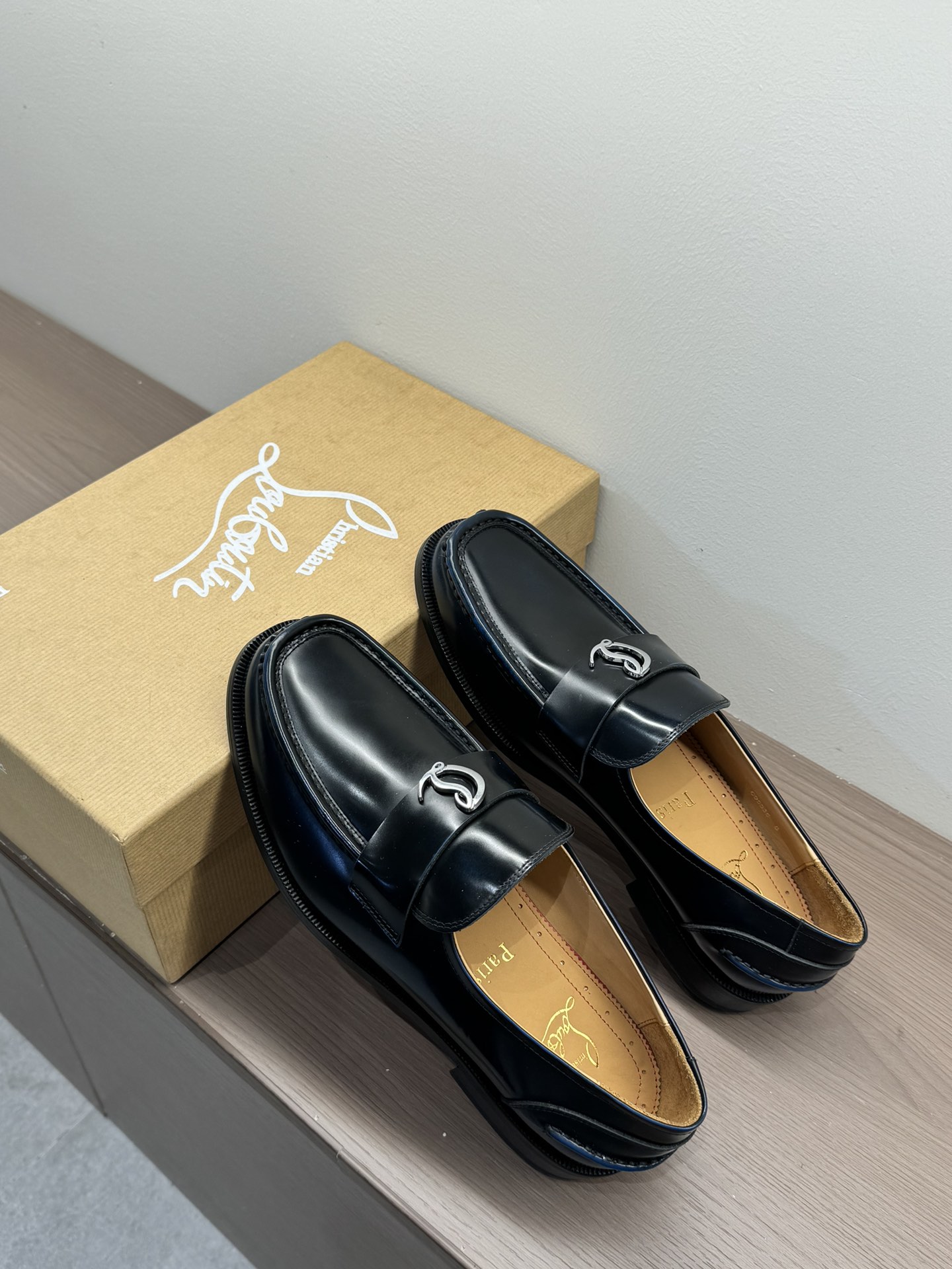 Christian Louboutin Style Leather Men's Shoes Men's Shoes Men's Shoes detail image 5 from source 782717