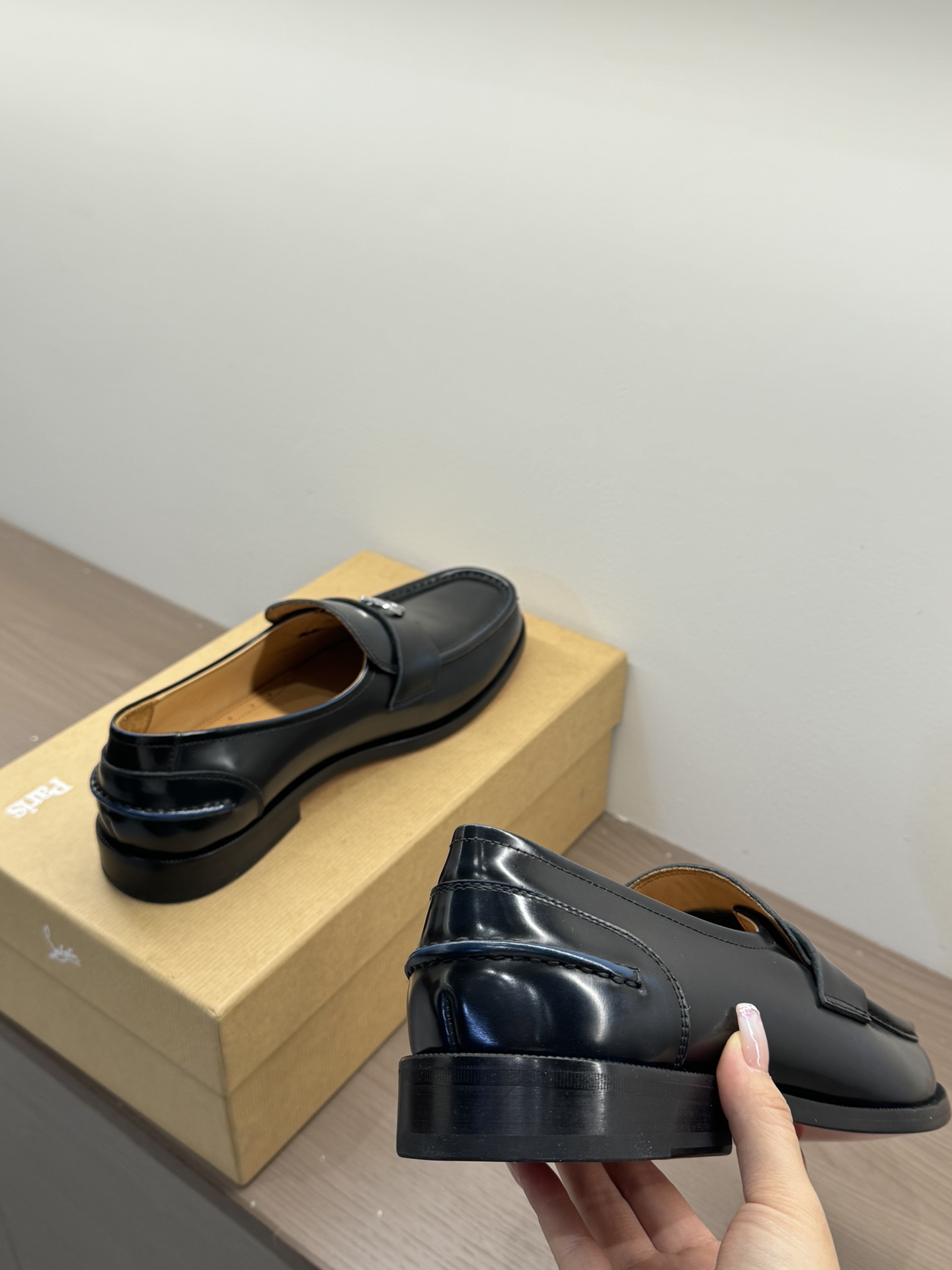 Christian Louboutin Style Leather Men's Shoes Men's Shoes Men's Shoes detail image 7 from source 782717