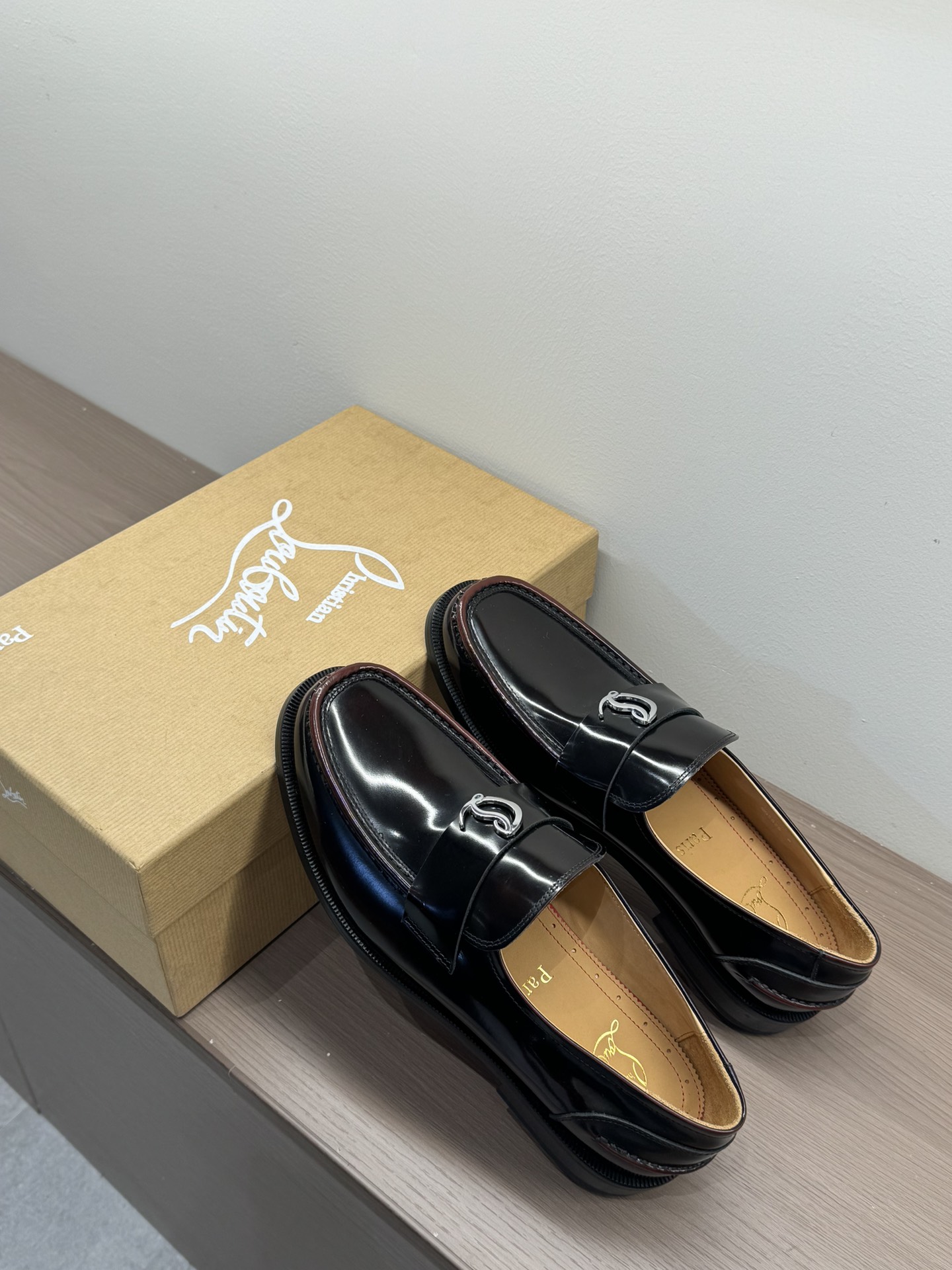Christian Louboutin Style Leather Men's Shoes Men's Shoes Men's Shoes detail image 6 from source 782720
