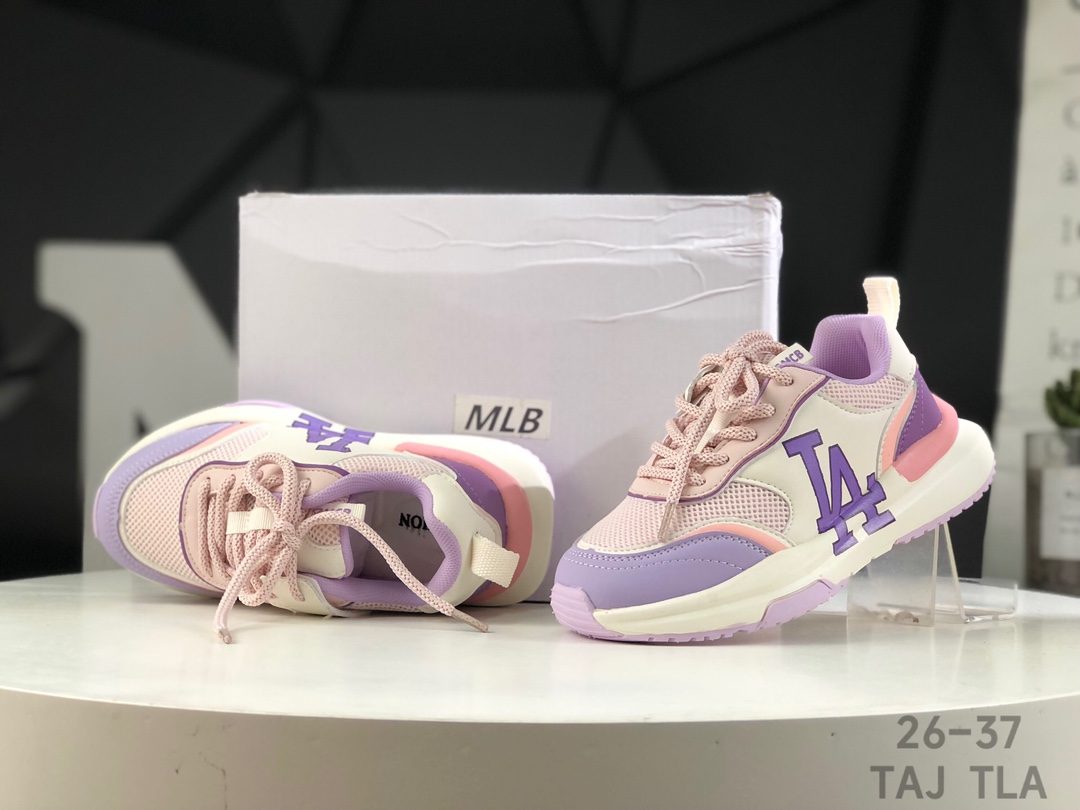 图片[9]-🔻精品童鞋🔥 MLB纽约洋基队LA复古休闲老爹鞋童鞋 系带+内侧魔术贴 注意尺码：31-37 TAJ TLA-选品中心